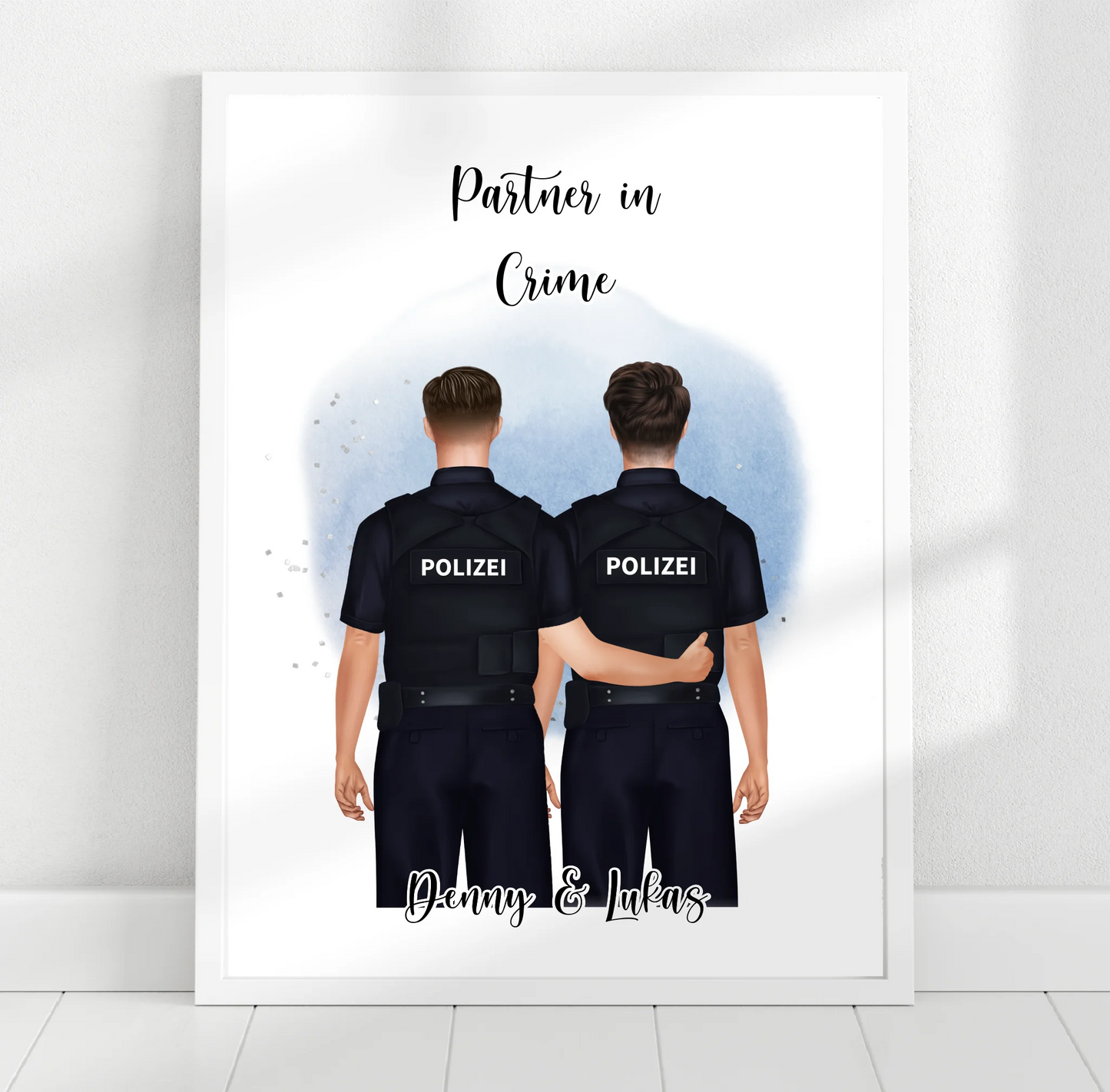2-3 Polizisten Poster