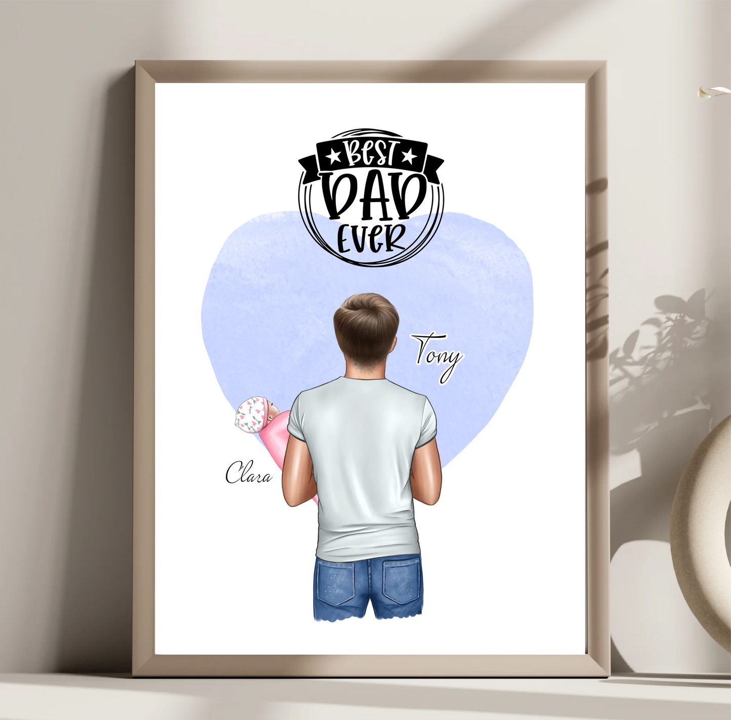 Papa & Baby Poster
