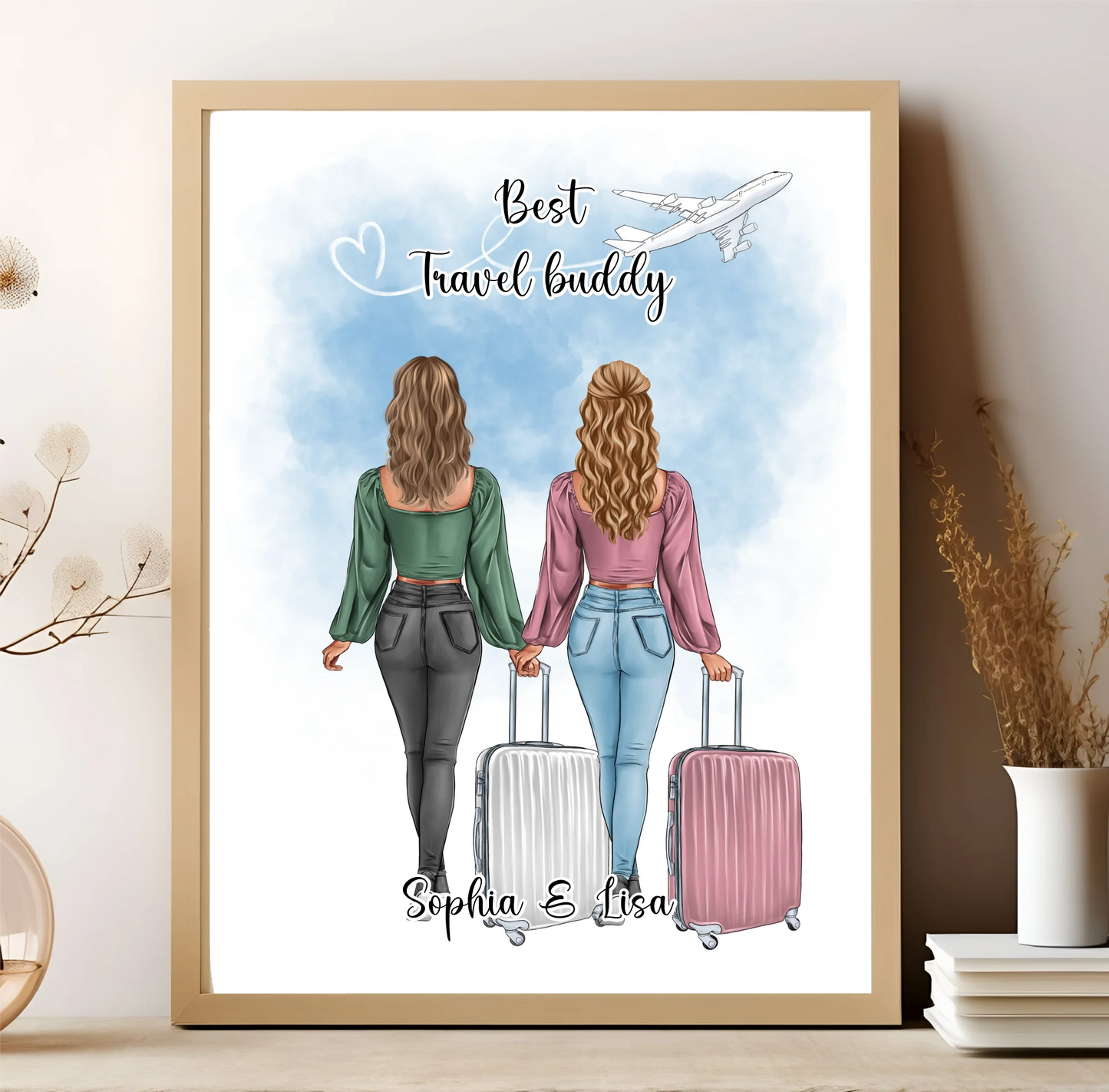 Reise Freundin Poster: 1-2 Personen