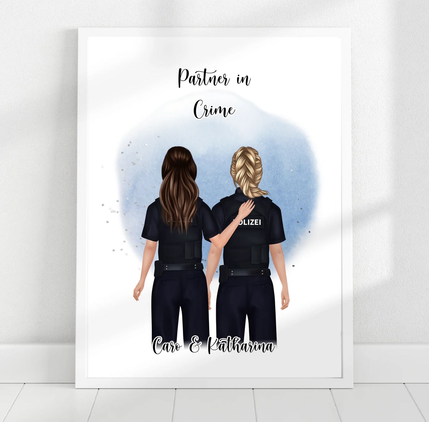 2-4 Polizistinnen Poster