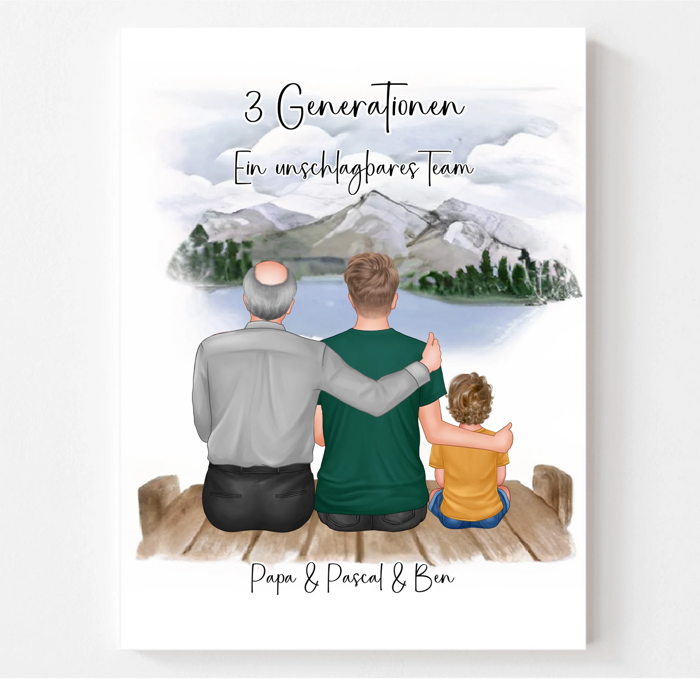 Opa, Sohn & Enkel Poster