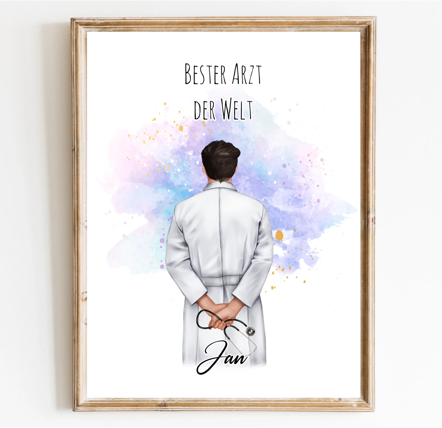 Arzt Geschenkidee Poster