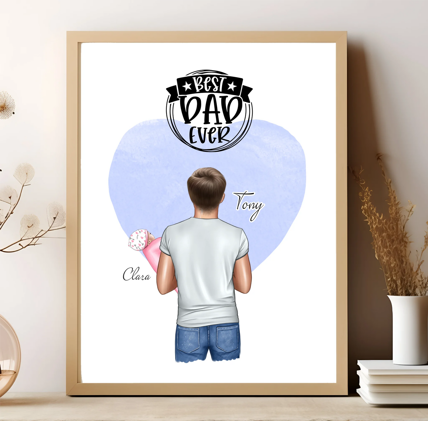 Papa & Baby Poster
