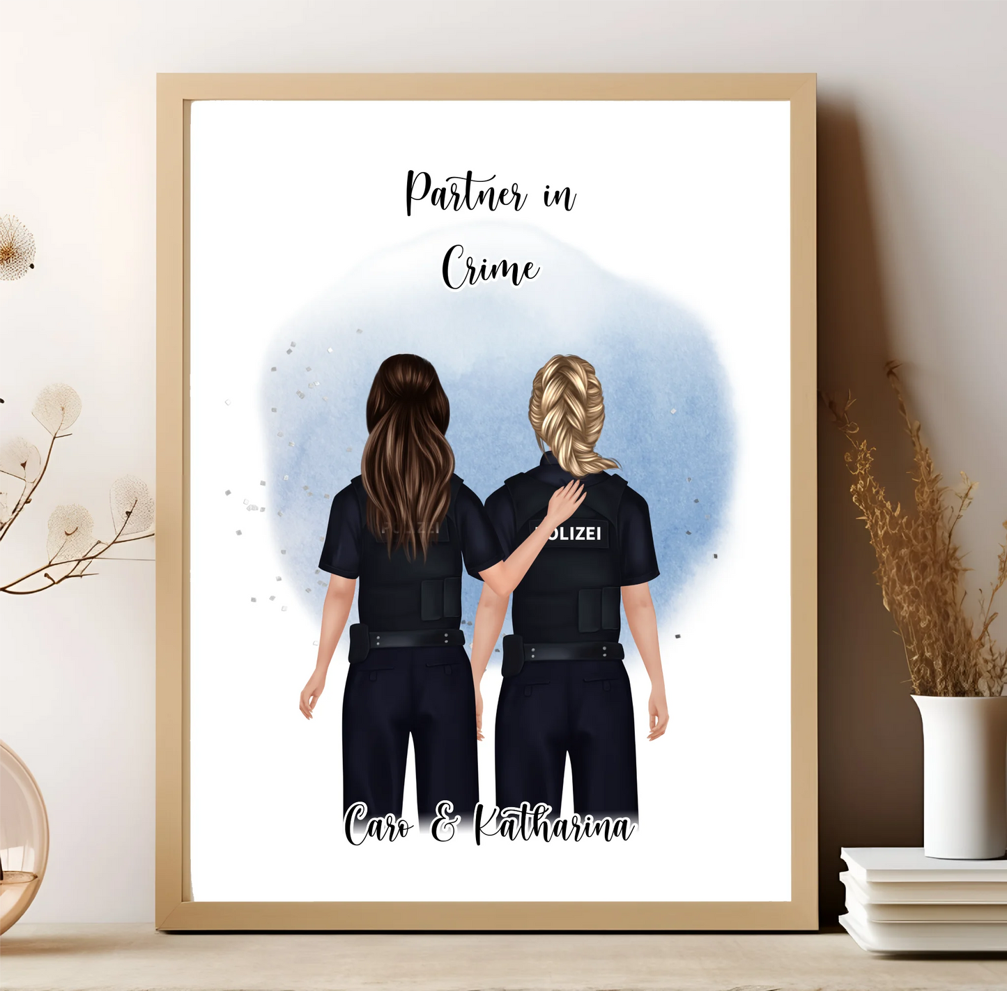 2-4 Polizistinnen Poster