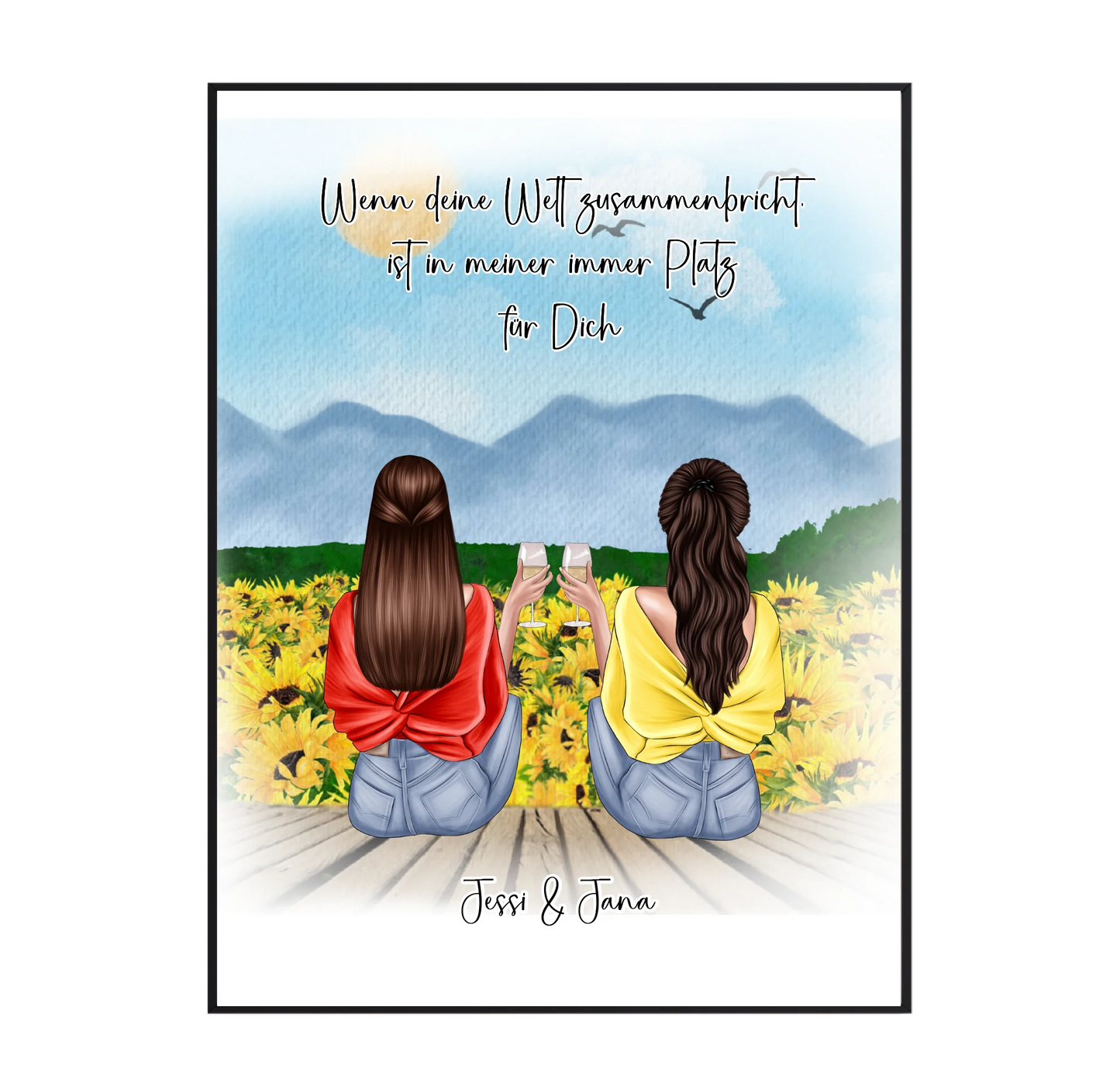 2-3 Freundinnen Poster