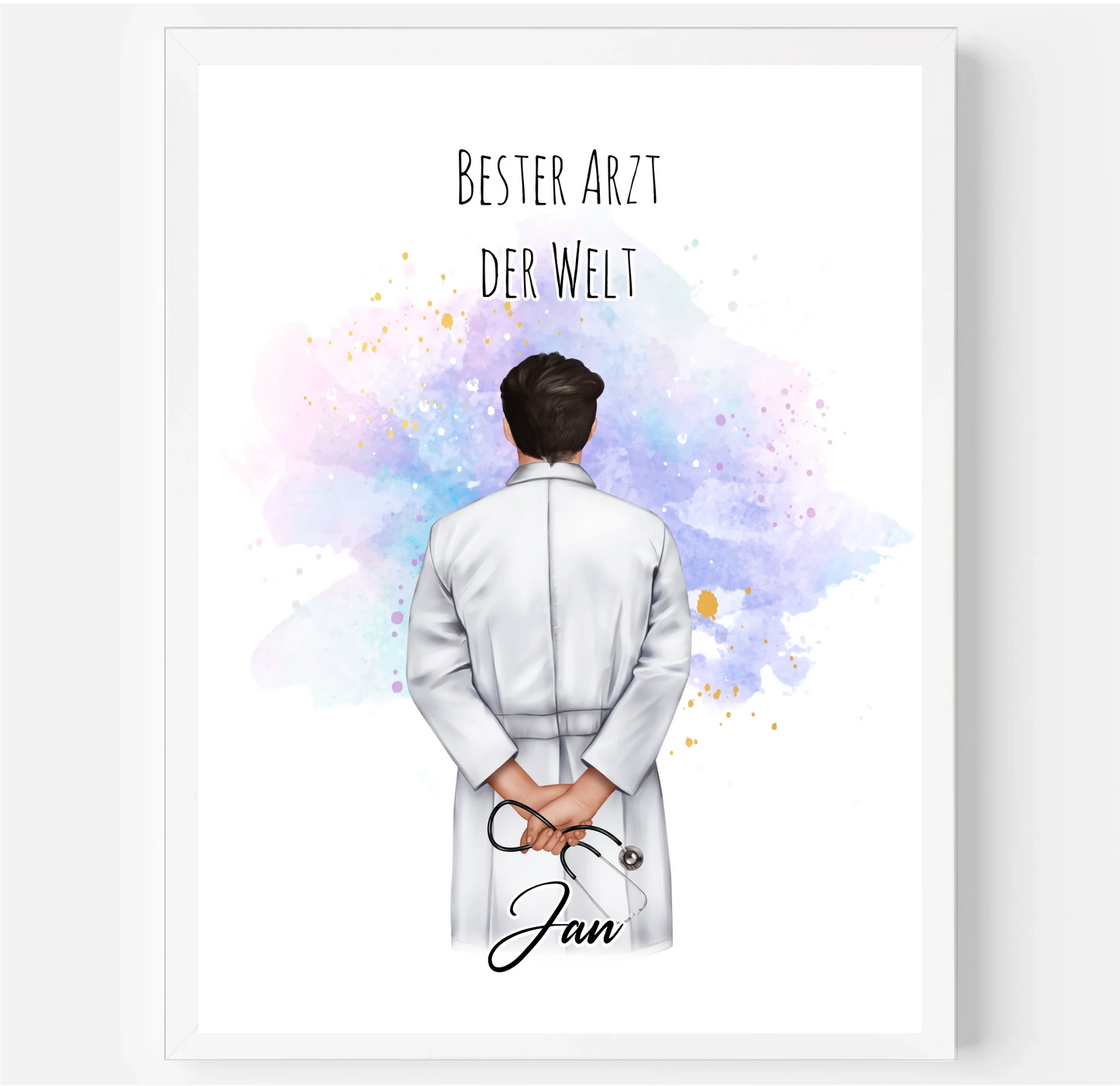 Arzt Geschenkidee Poster