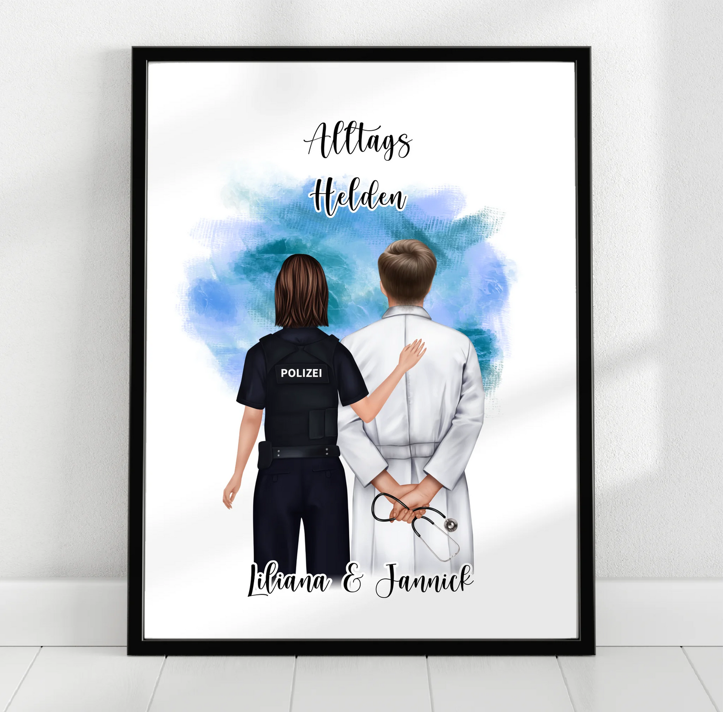 Polizei & Arzt Poster