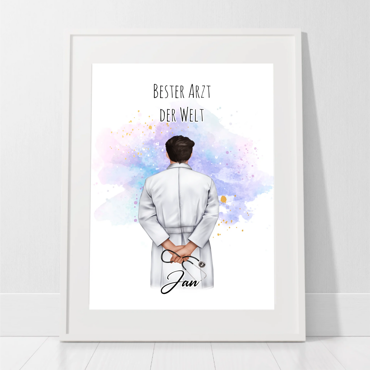Arzt Geschenkidee Poster