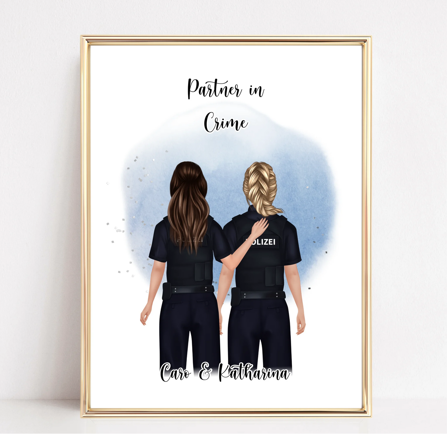 2-4 Polizistinnen Poster