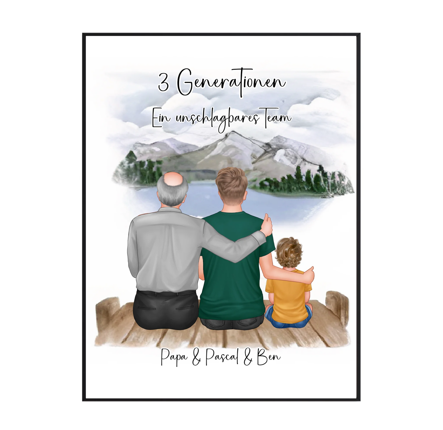 Opa, Sohn & Enkel Poster