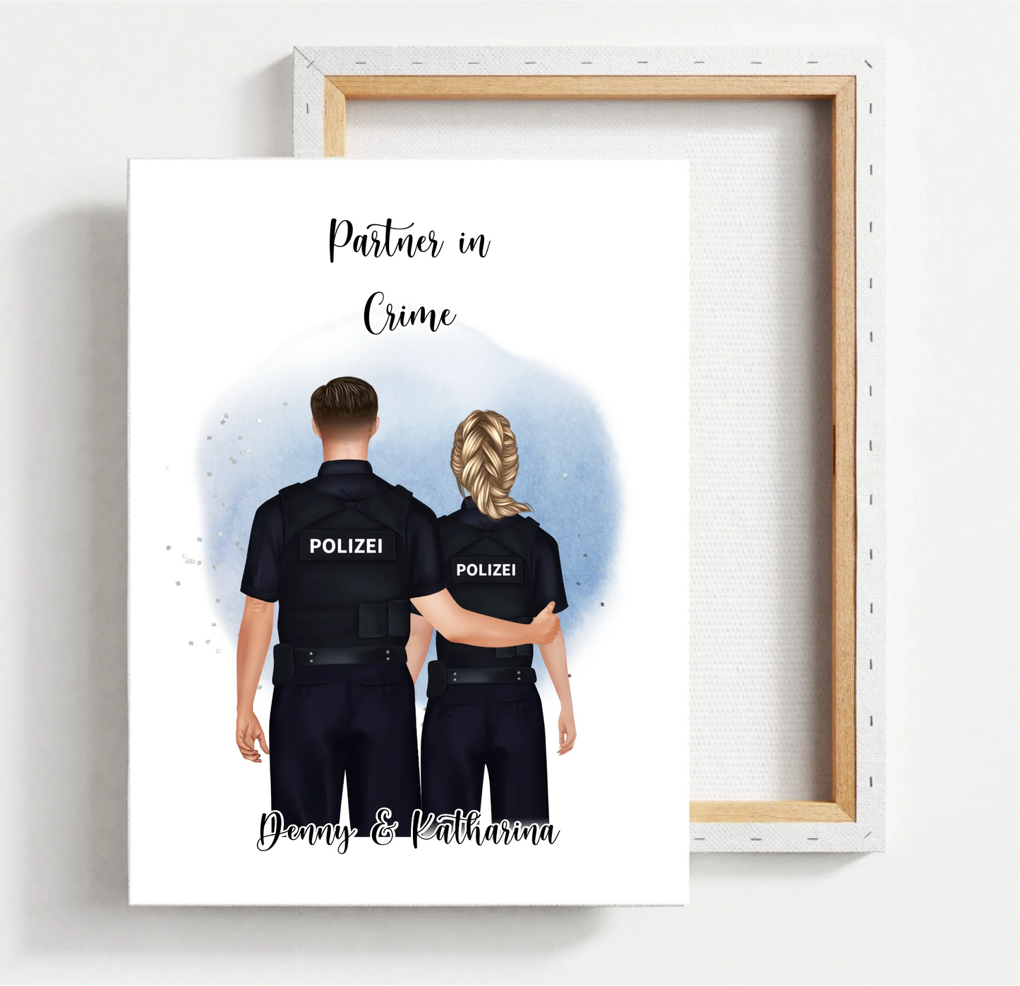 Polizist & Polizistin Poster (2-3 Polizisten)