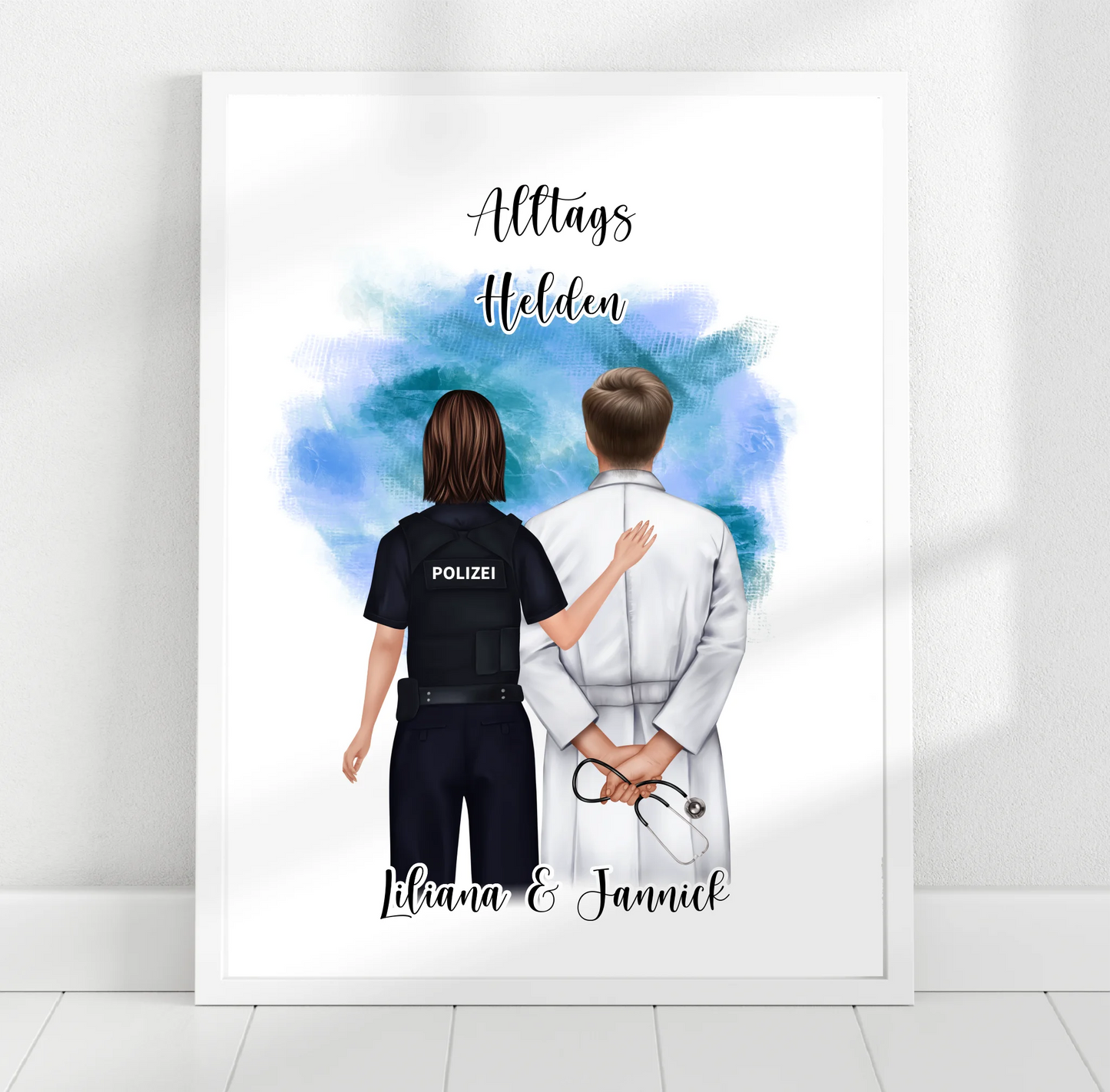 Polizei & Arzt Poster
