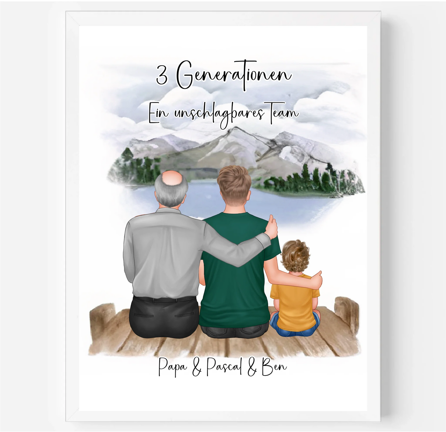 Opa, Sohn & Enkel Poster
