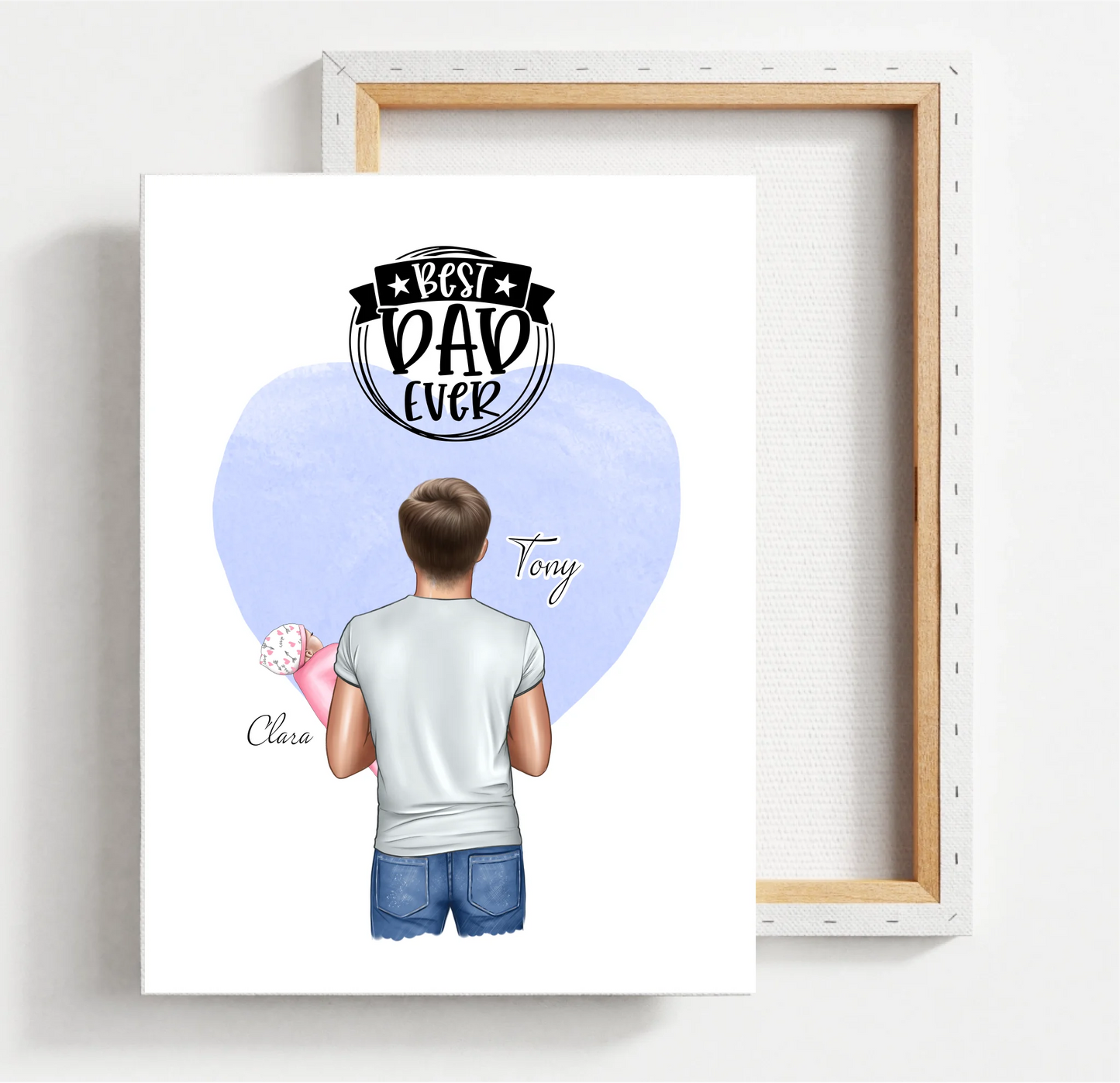 Papa & Baby Poster