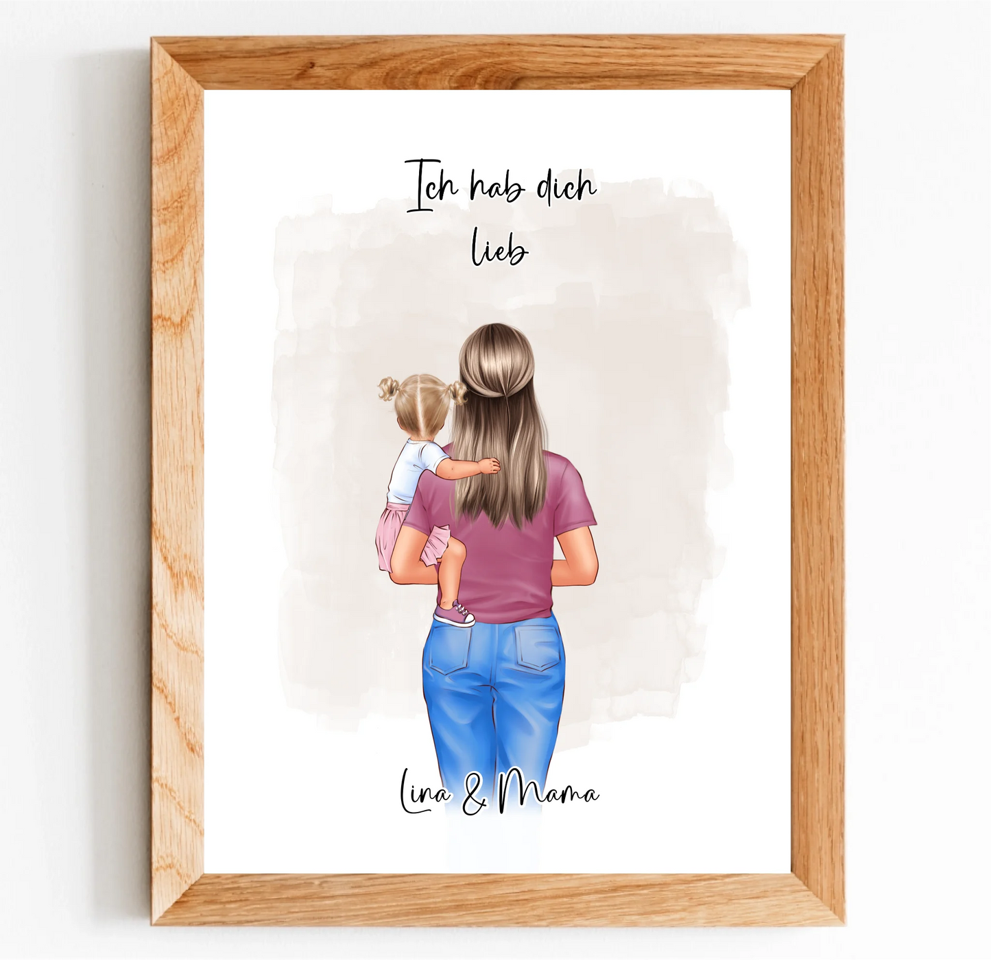 Mama & 1-2 Kinder Poster