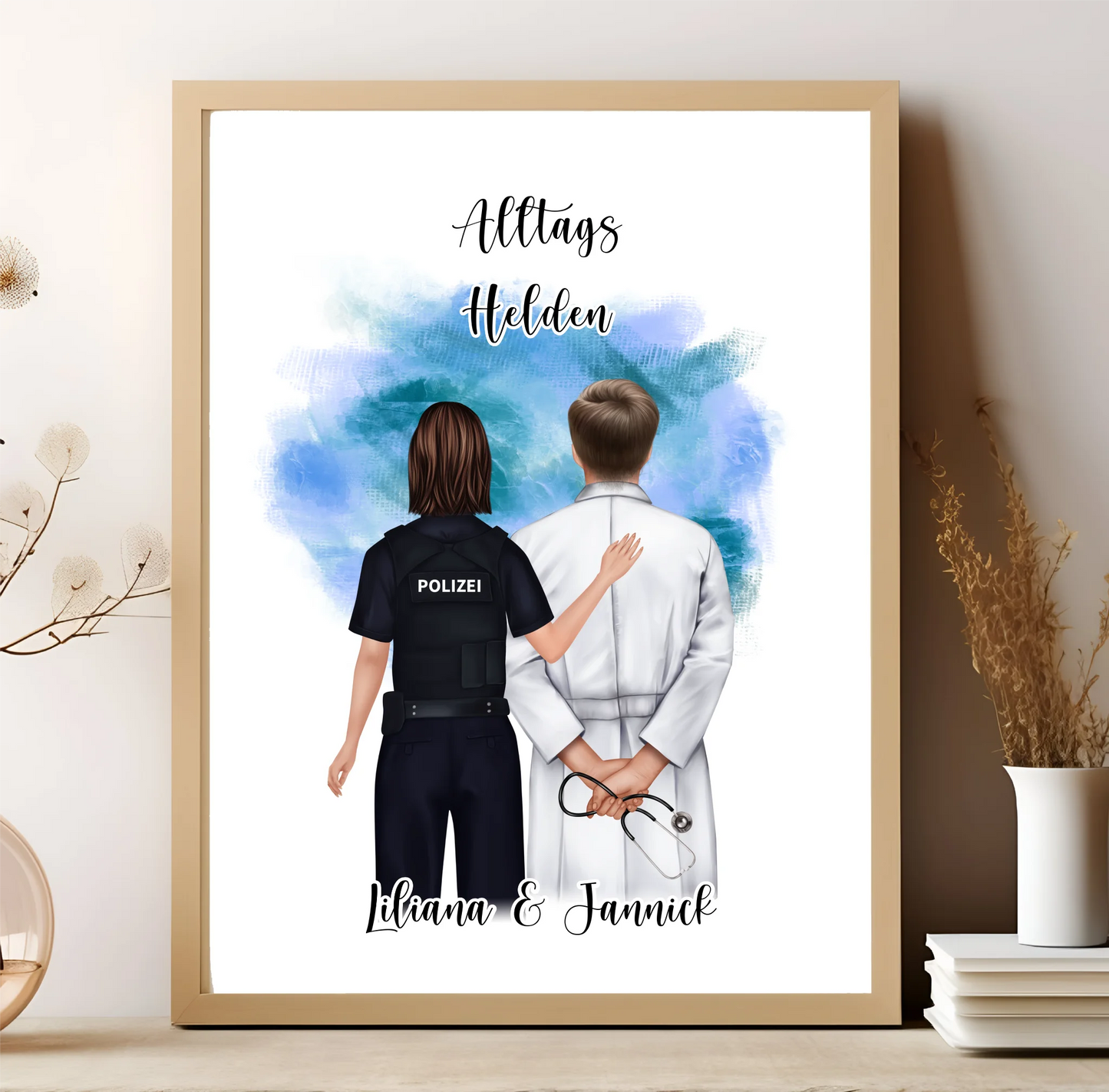 Polizei & Arzt Poster