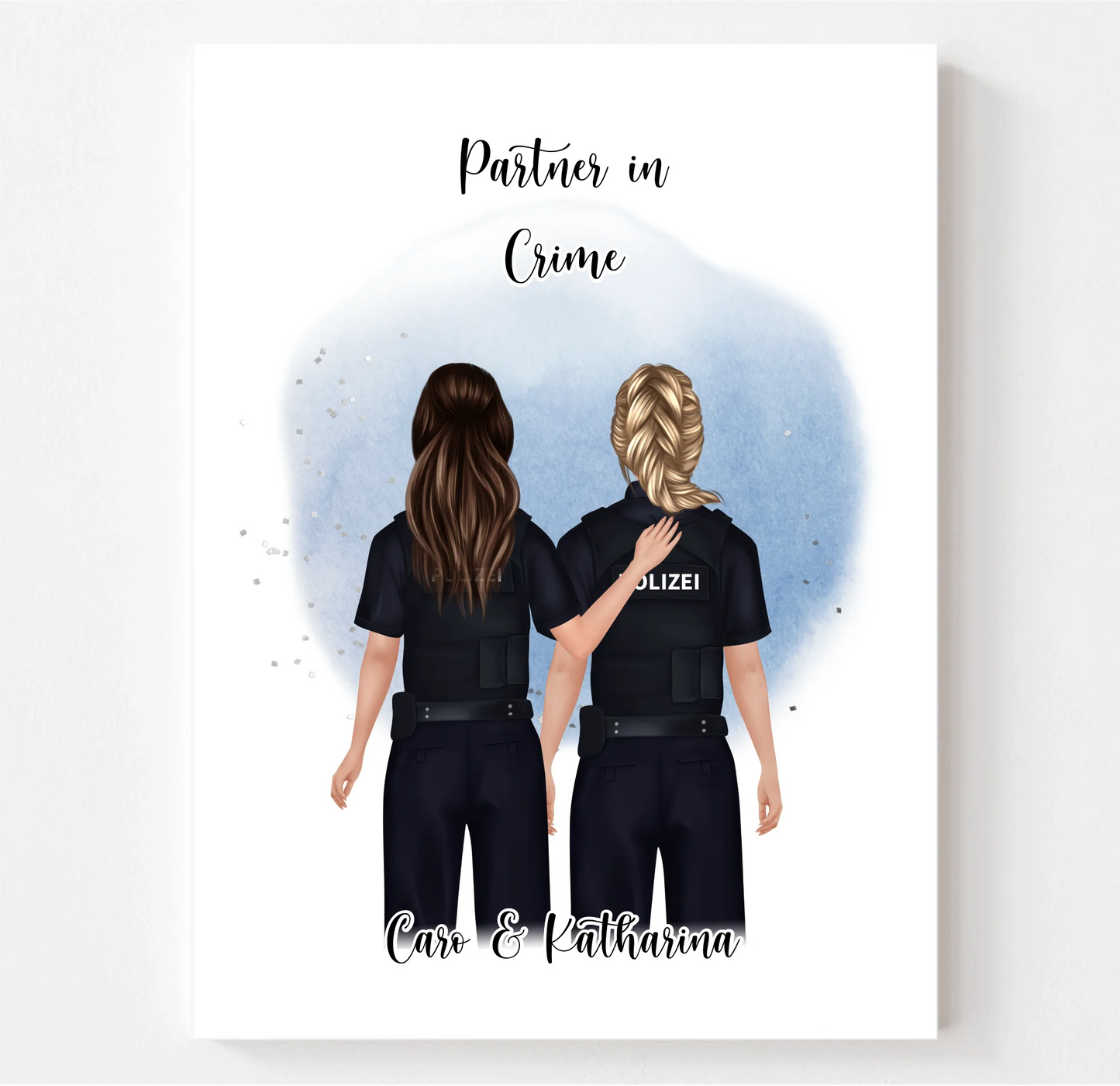 2-4 Polizistinnen Poster