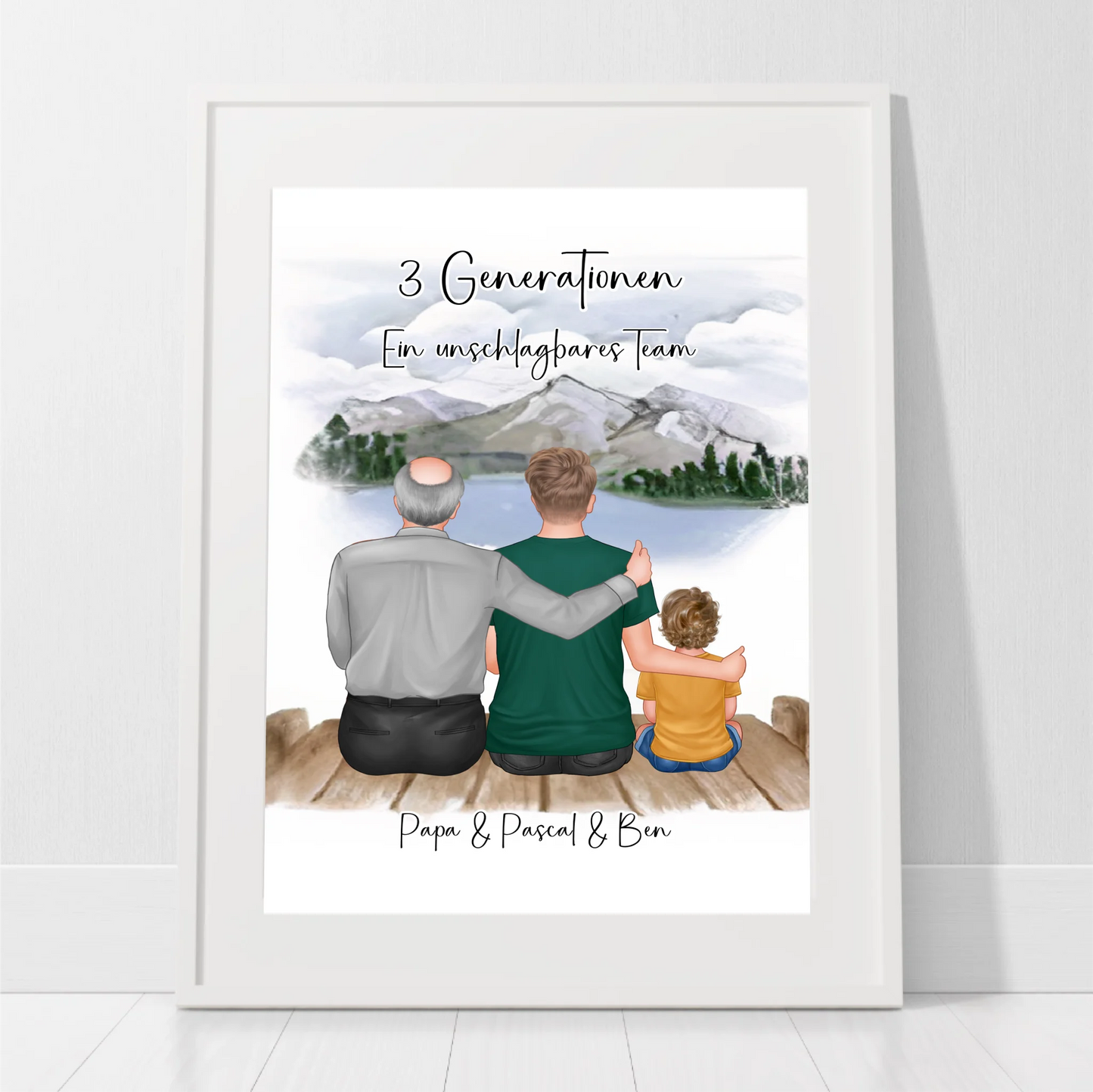 Opa, Sohn & Enkel Poster