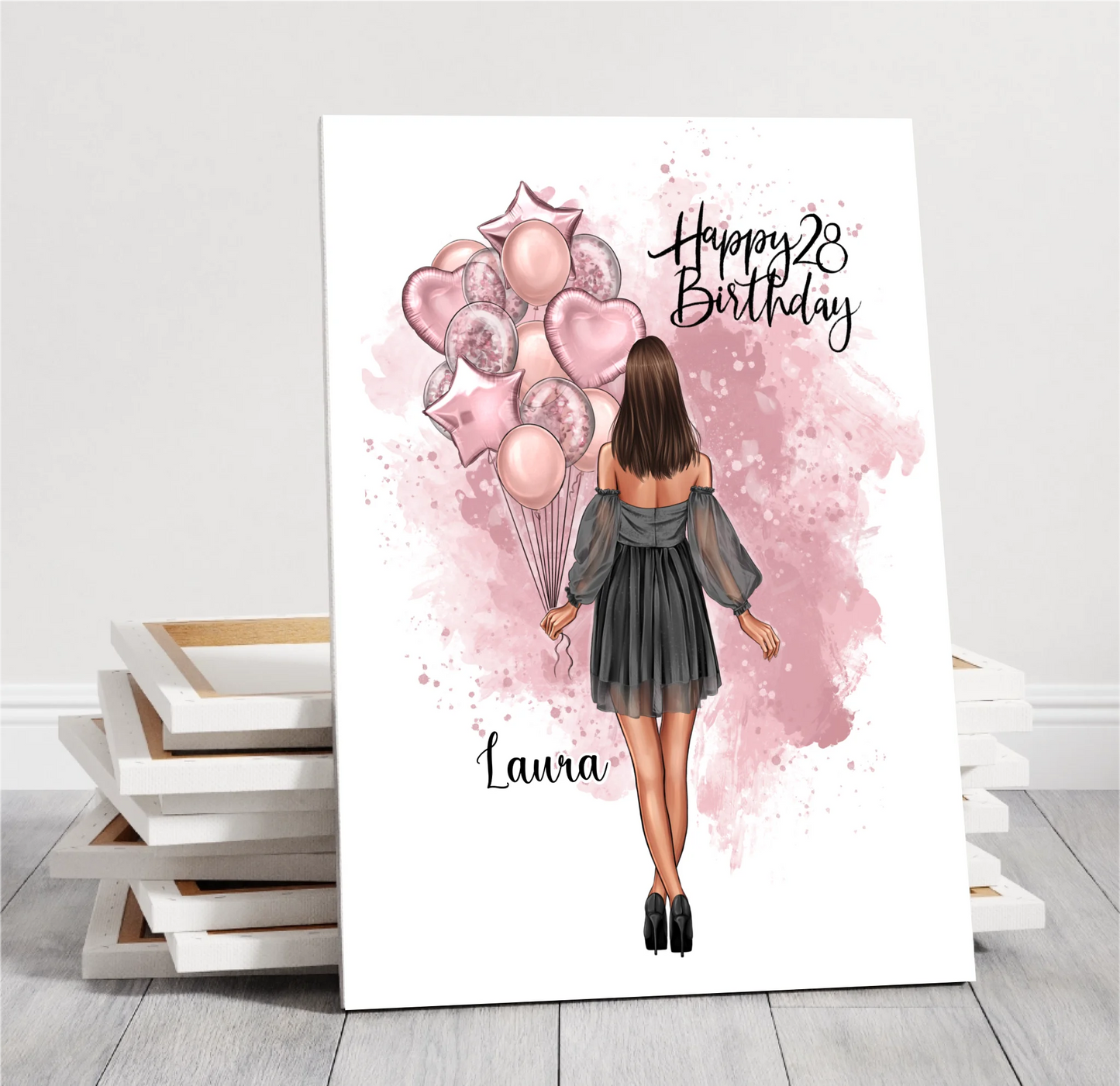 Geburtstagsgeschenk Personalisiertes Poster