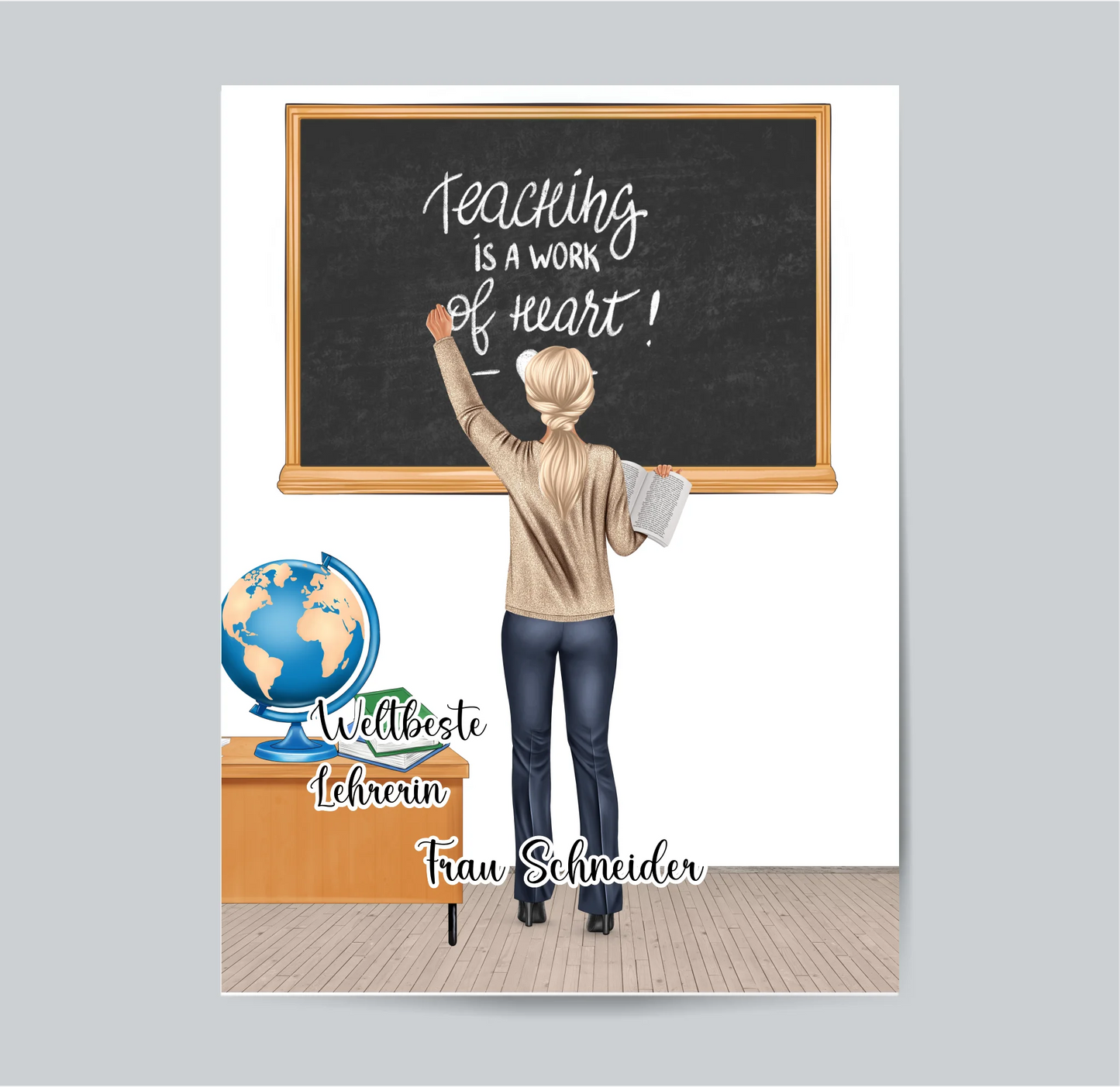 Lehrerin Poster