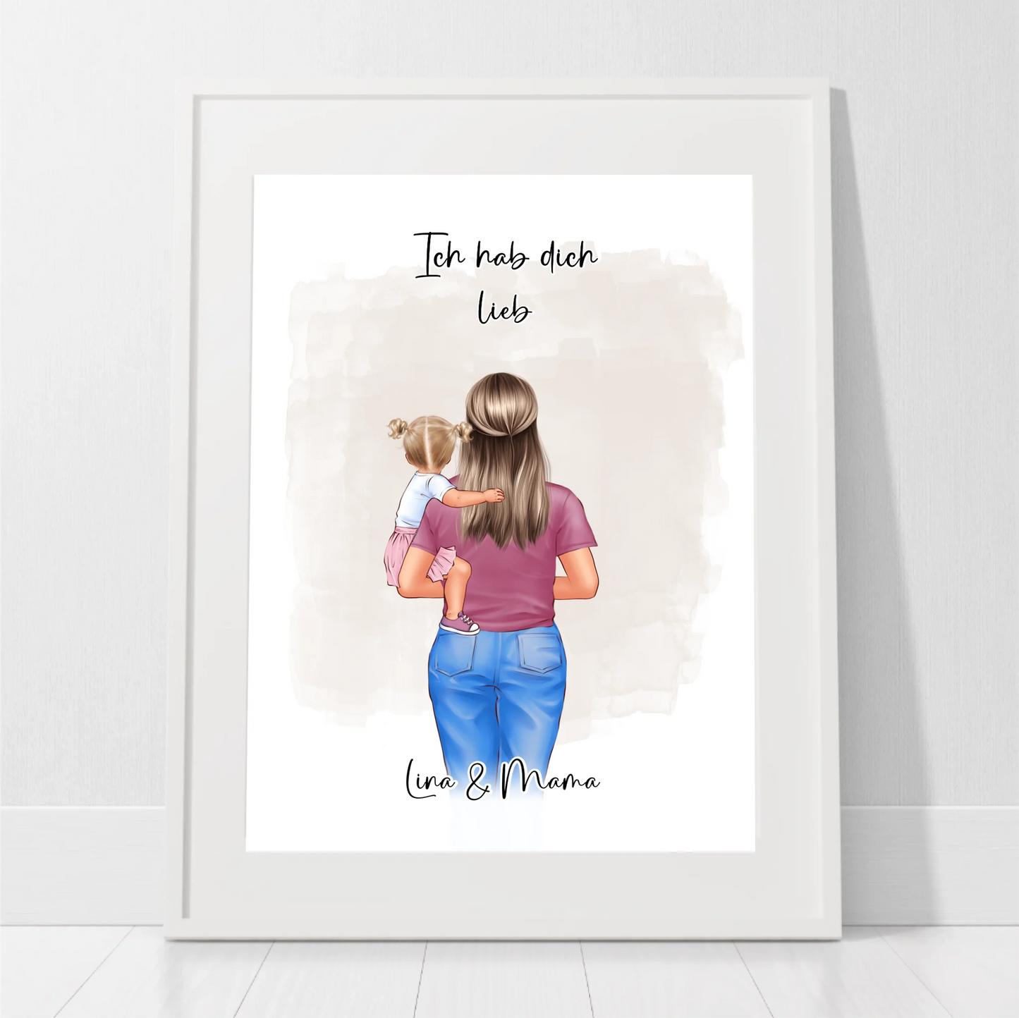 Mama & 1-2 Kinder Poster
