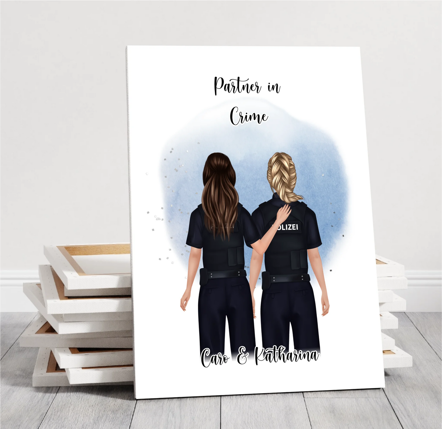2-4 Polizistinnen Poster