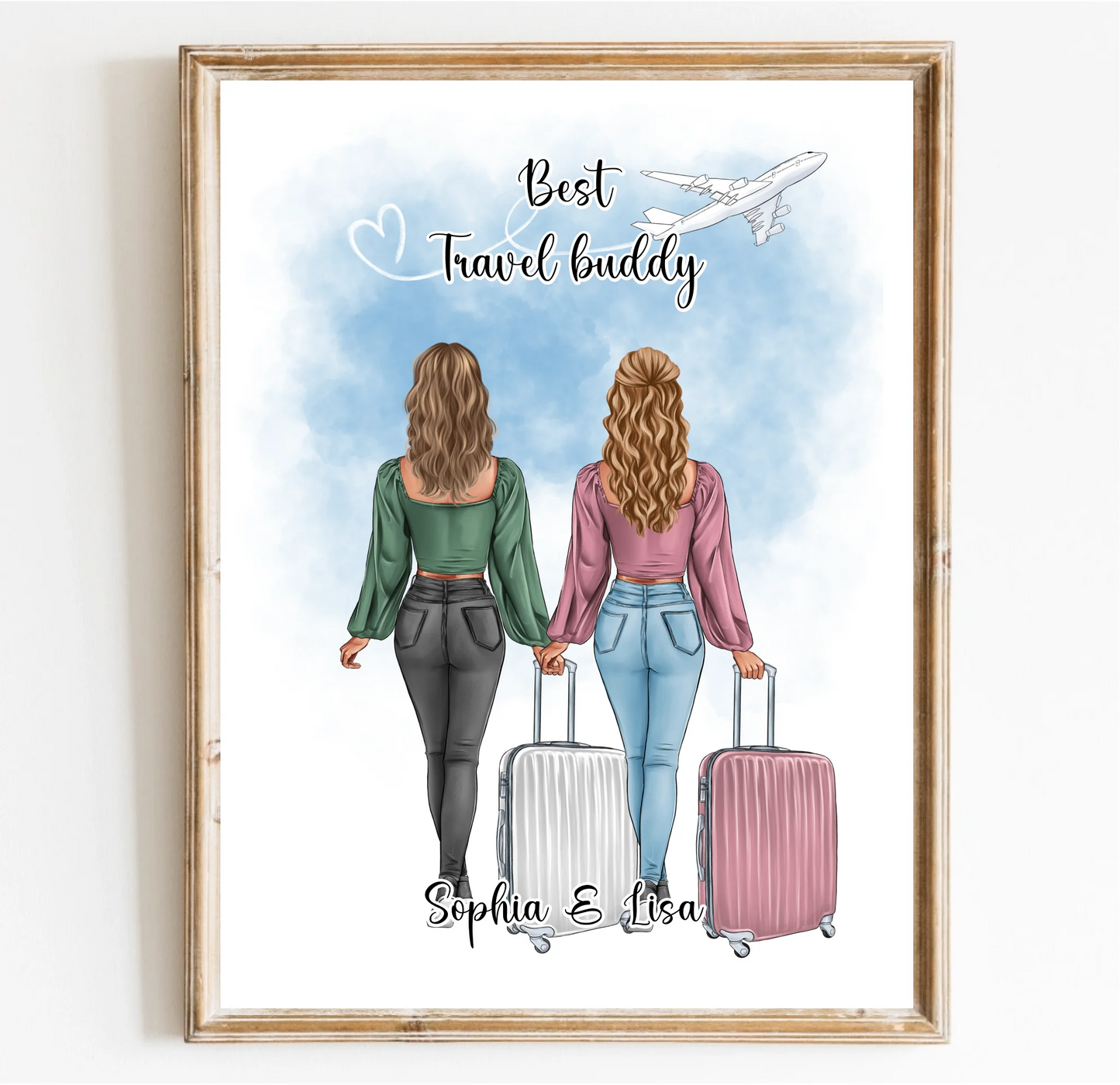 Reise Freundin Poster: 1-2 Personen
