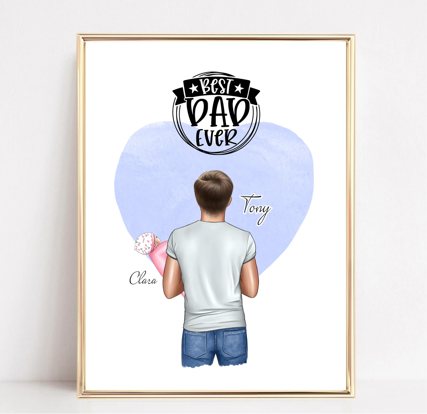 Papa & Baby Poster