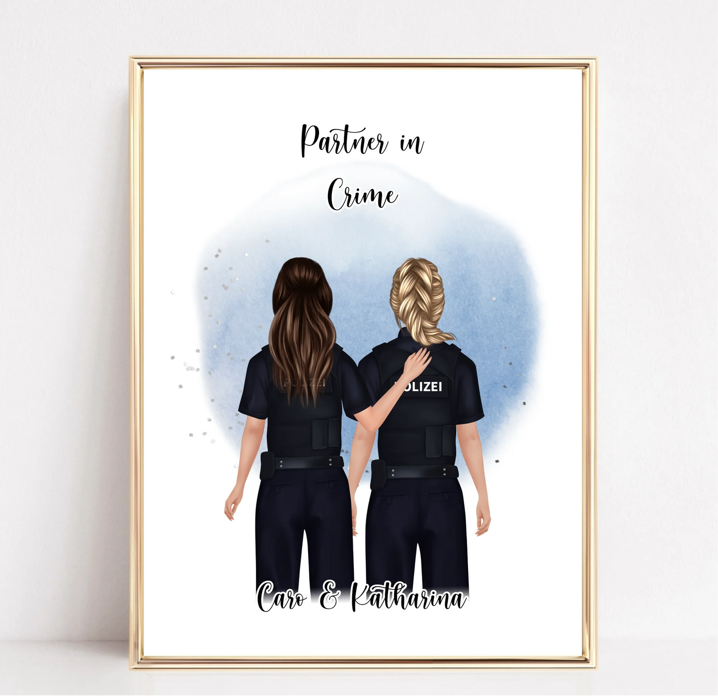 2-4 Polizistinnen Poster