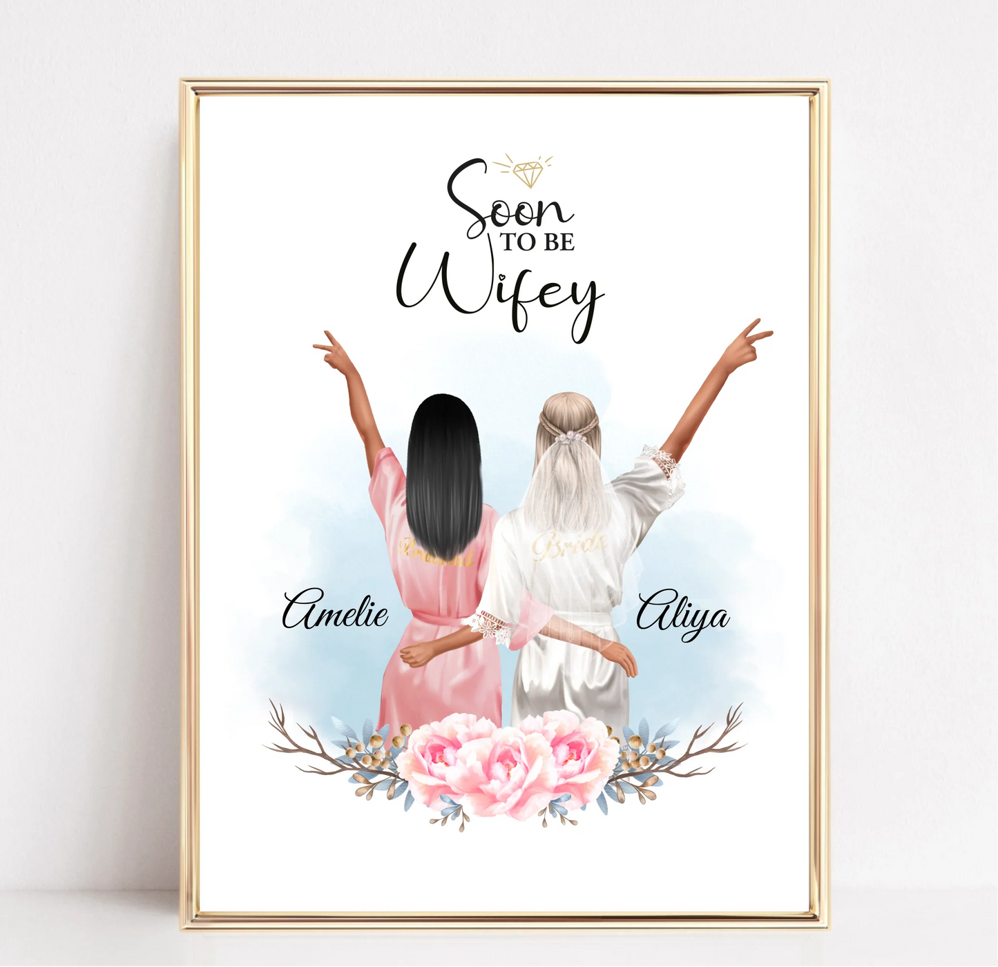 Braut & Freundin Poster