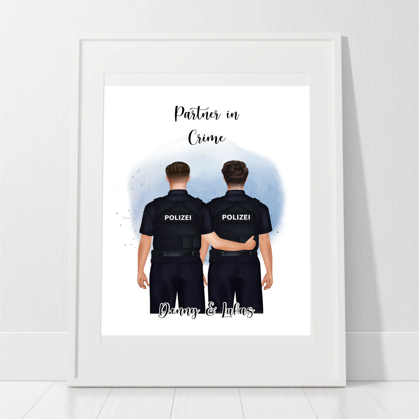2-3 Polizisten Poster