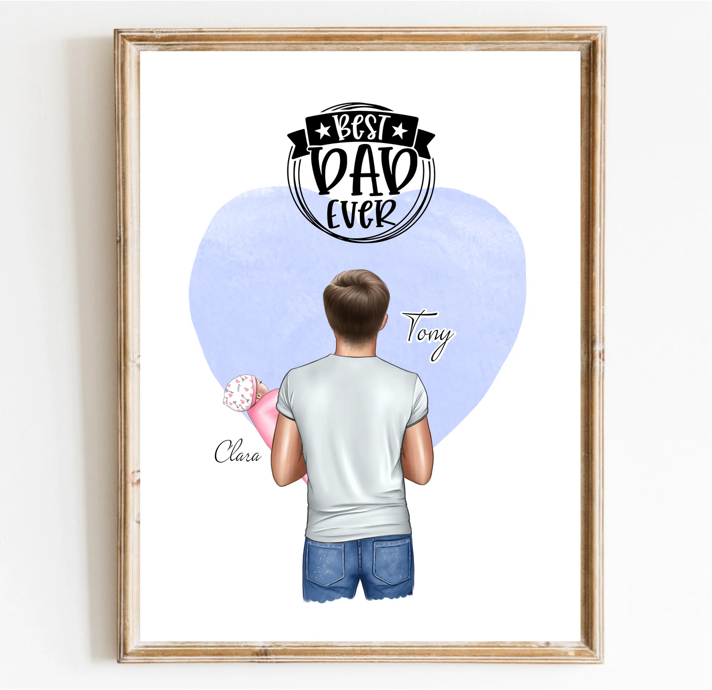 Papa & Baby Poster