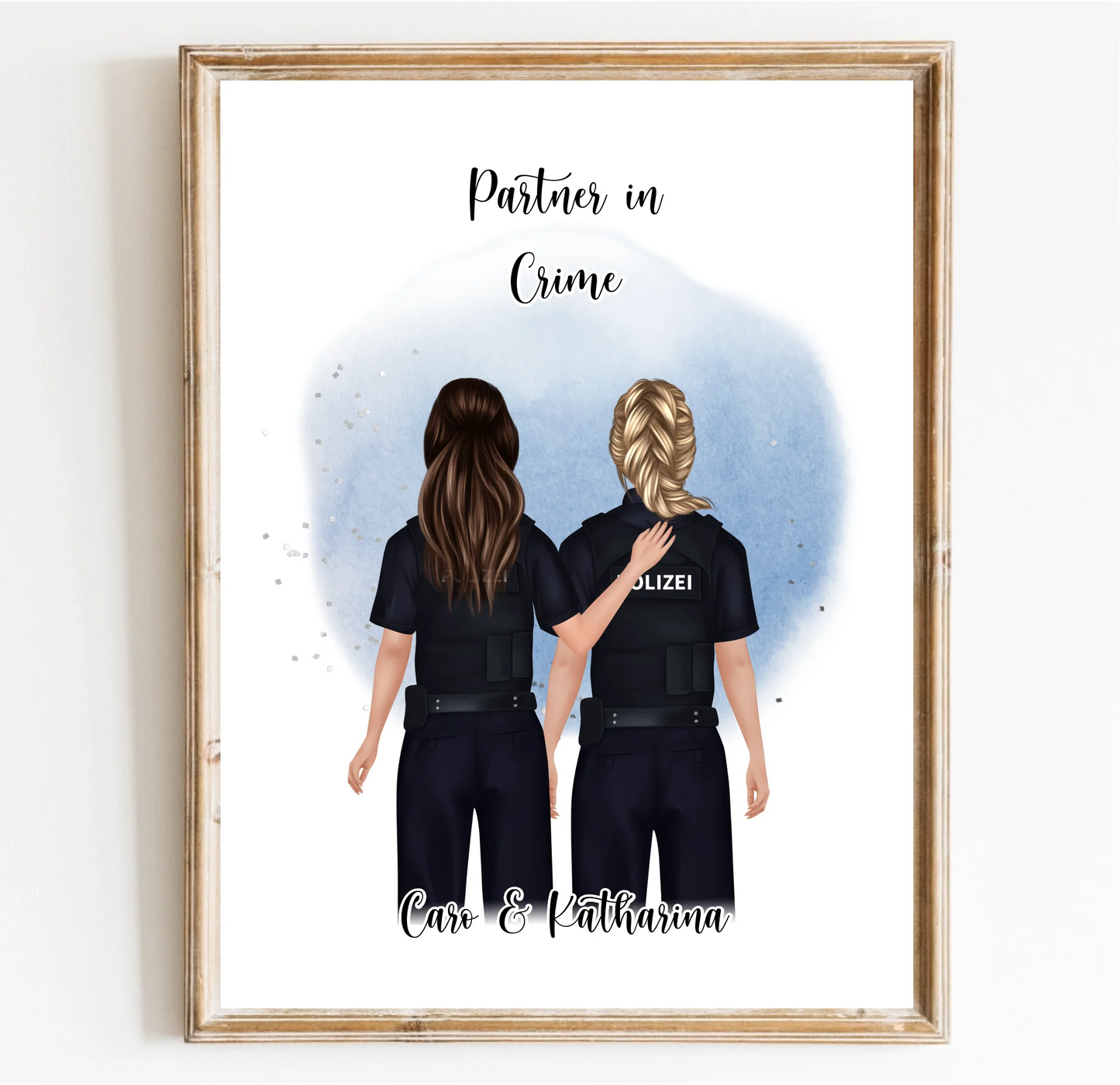 2-4 Polizistinnen Poster