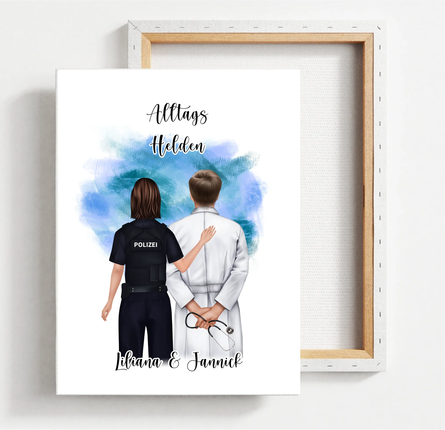 Polizei & Arzt Poster