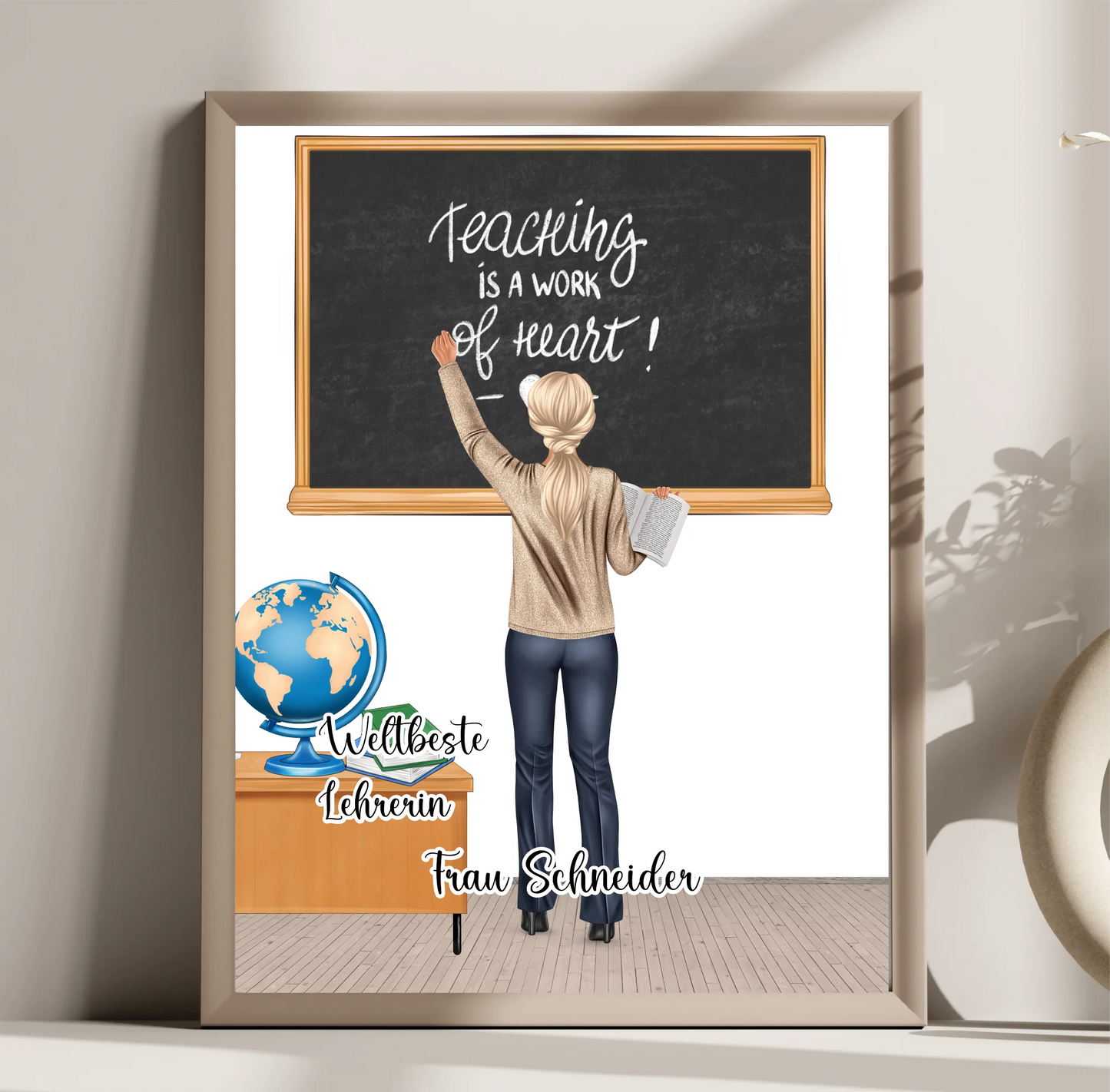 Lehrerin Poster