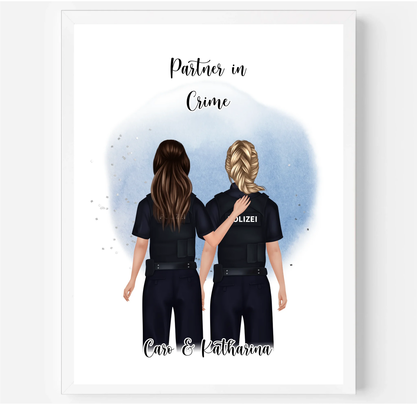 2-4 Polizistinnen Poster