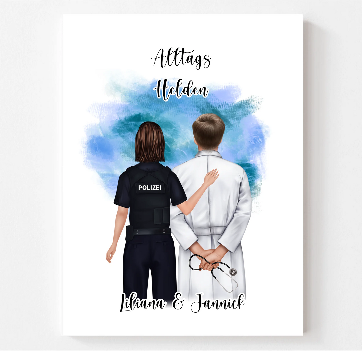 Polizei & Arzt Poster