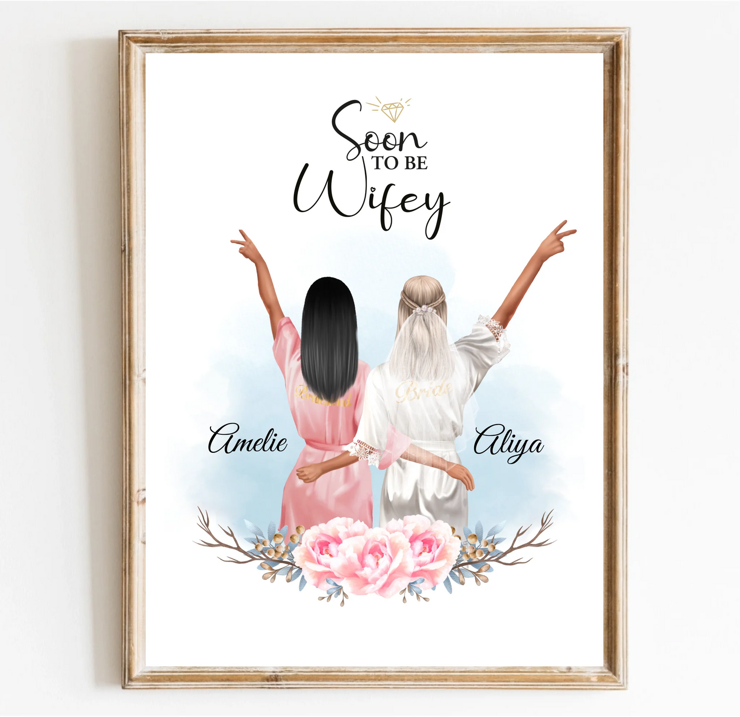 Braut & Freundin Poster
