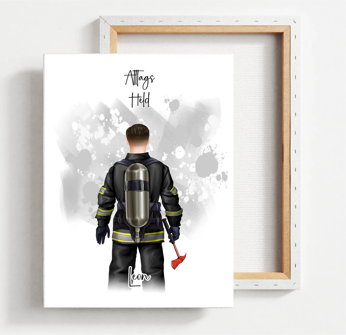1-2 Personen Feuerwehr Poster