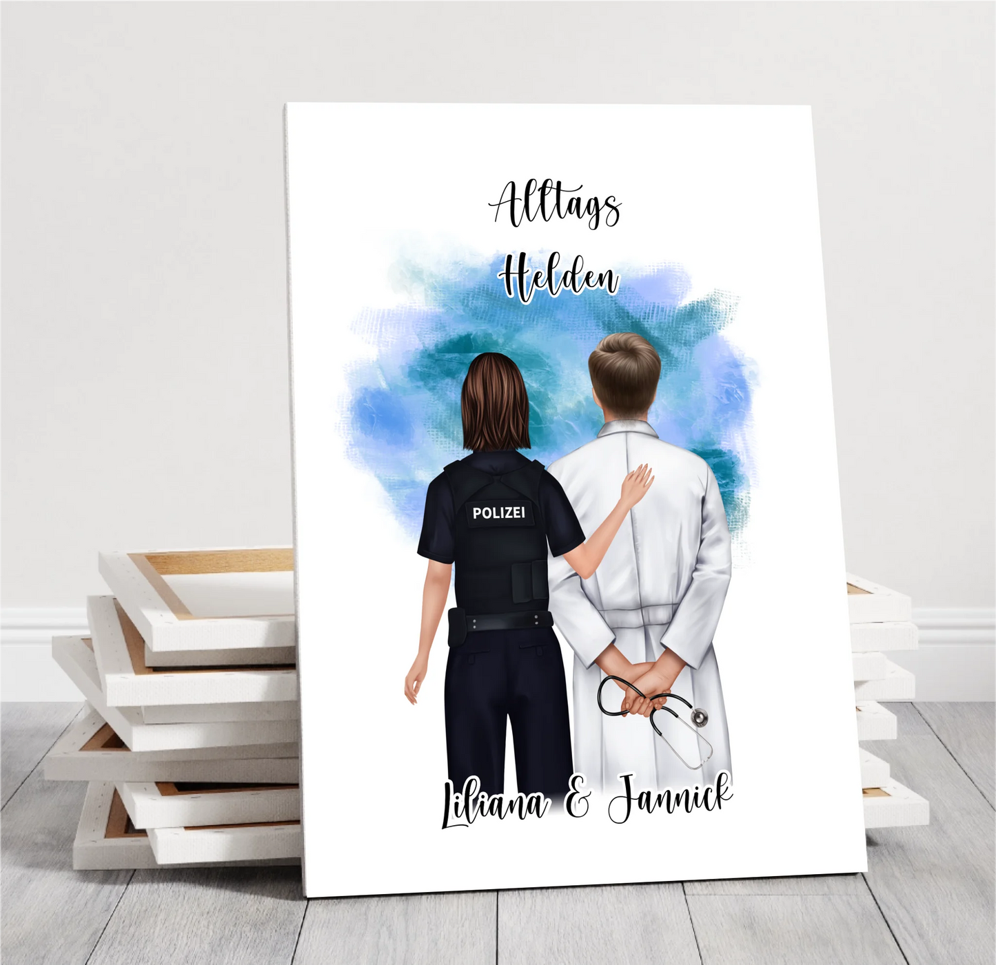 Polizei & Arzt Poster