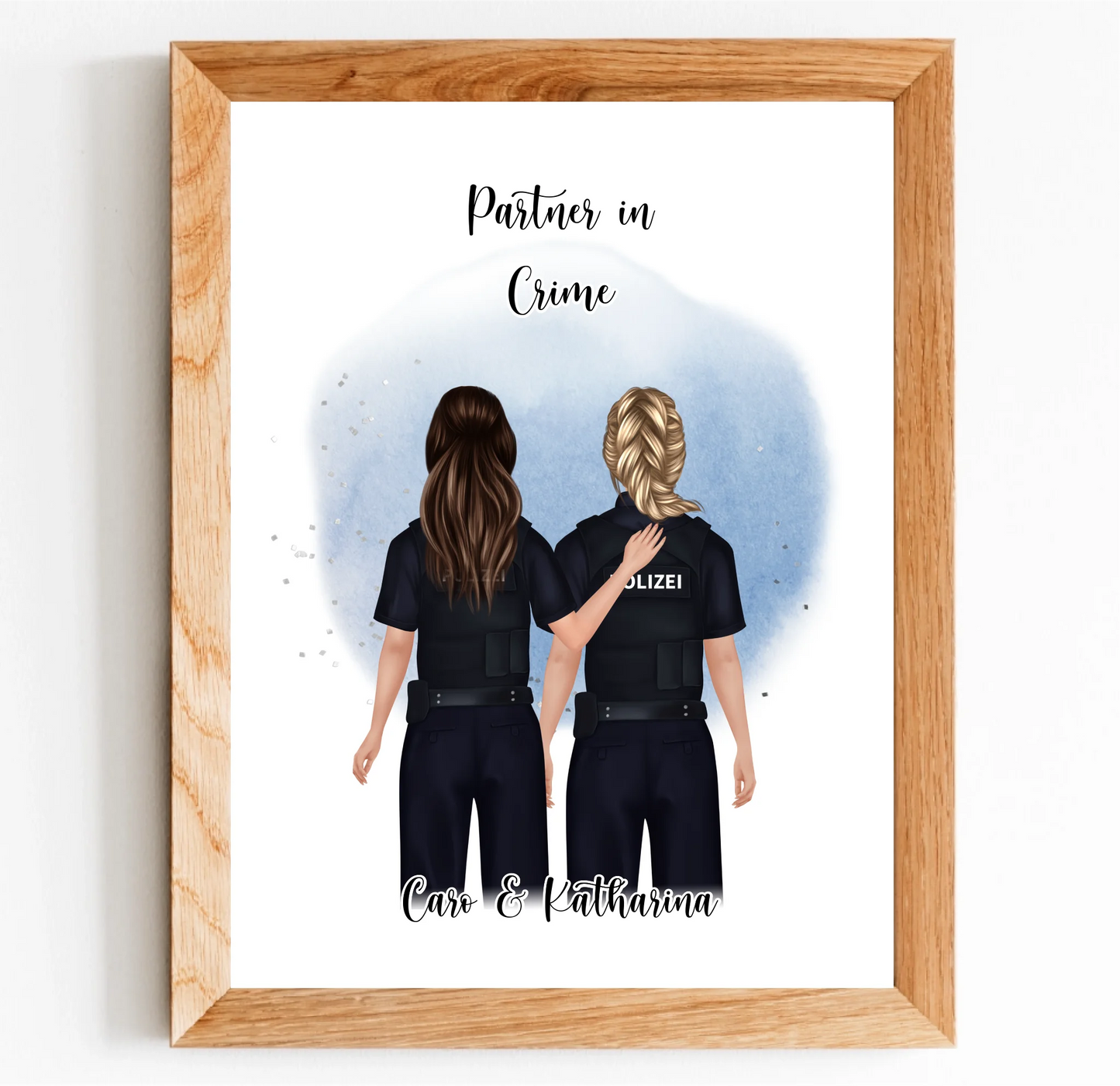 2-4 Polizistinnen Poster