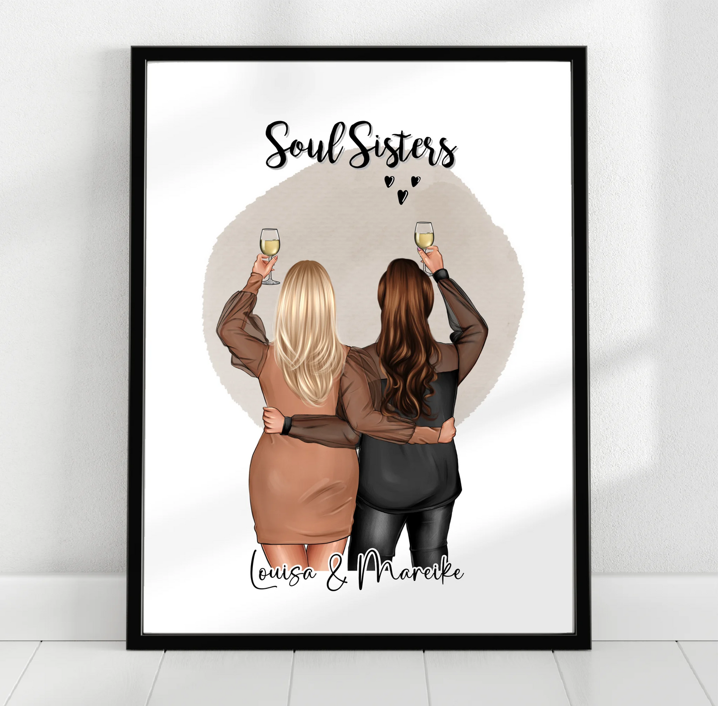 2-3 Plus size Freundinnen Poster