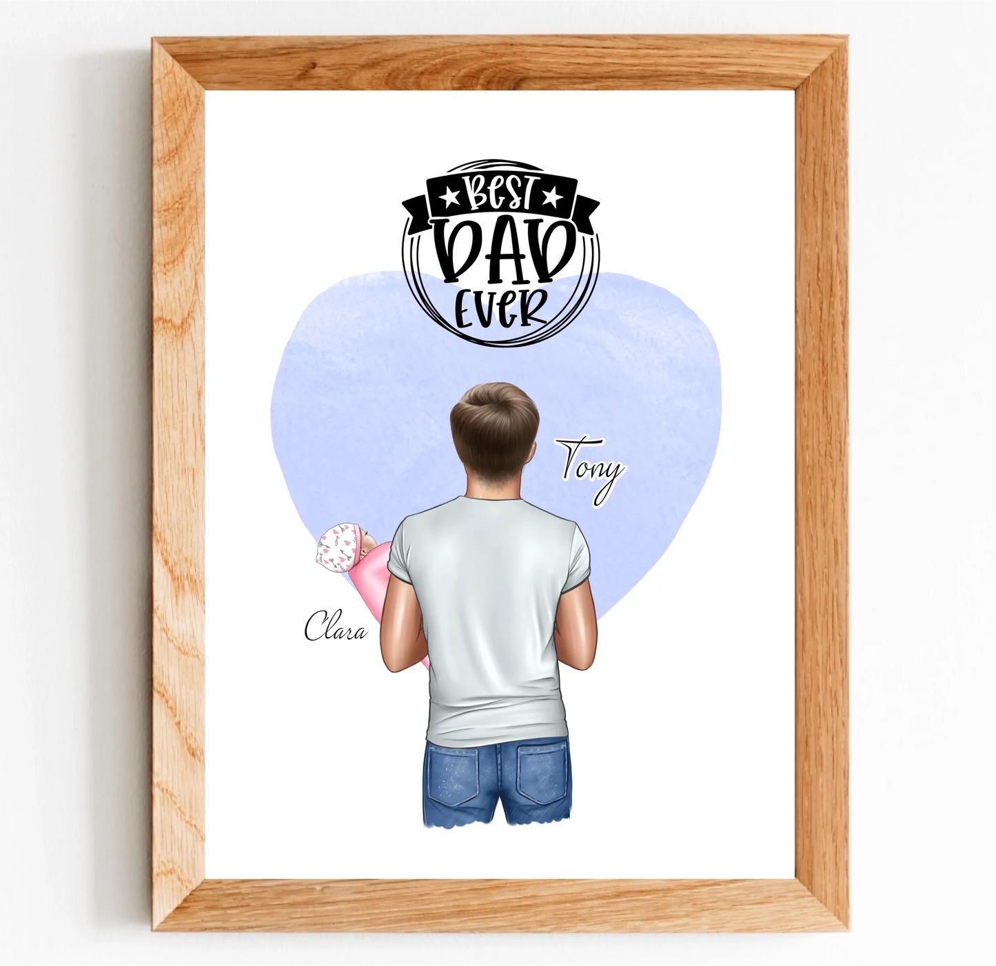 Papa & Baby Poster