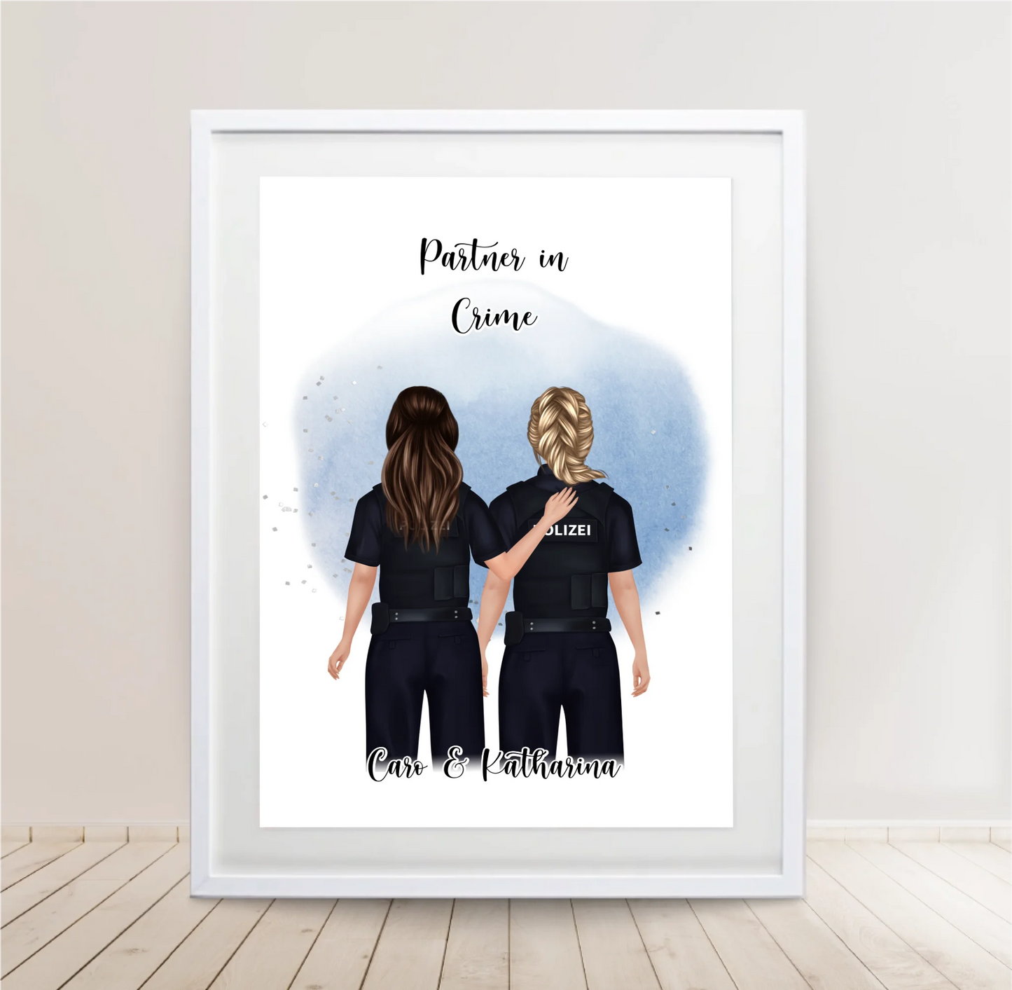 2-4 Polizistinnen Poster