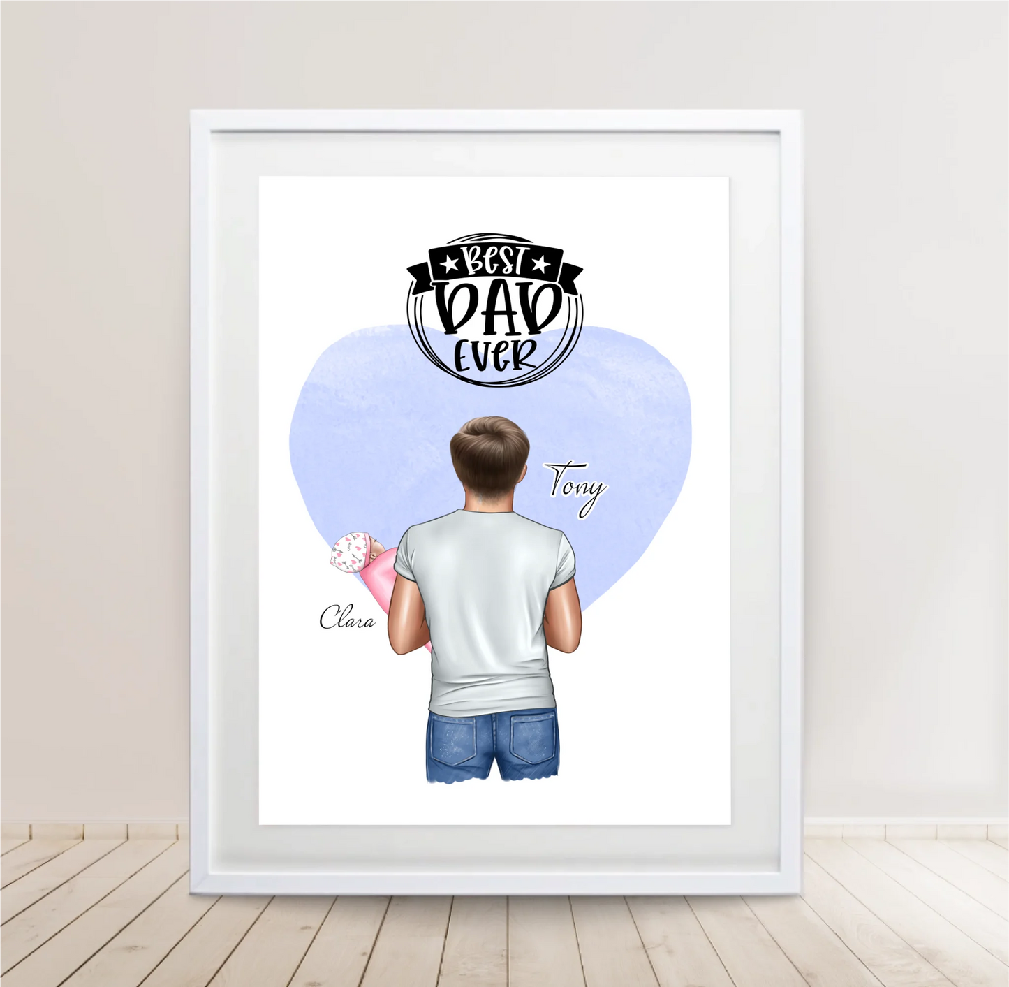 Papa & Baby Poster