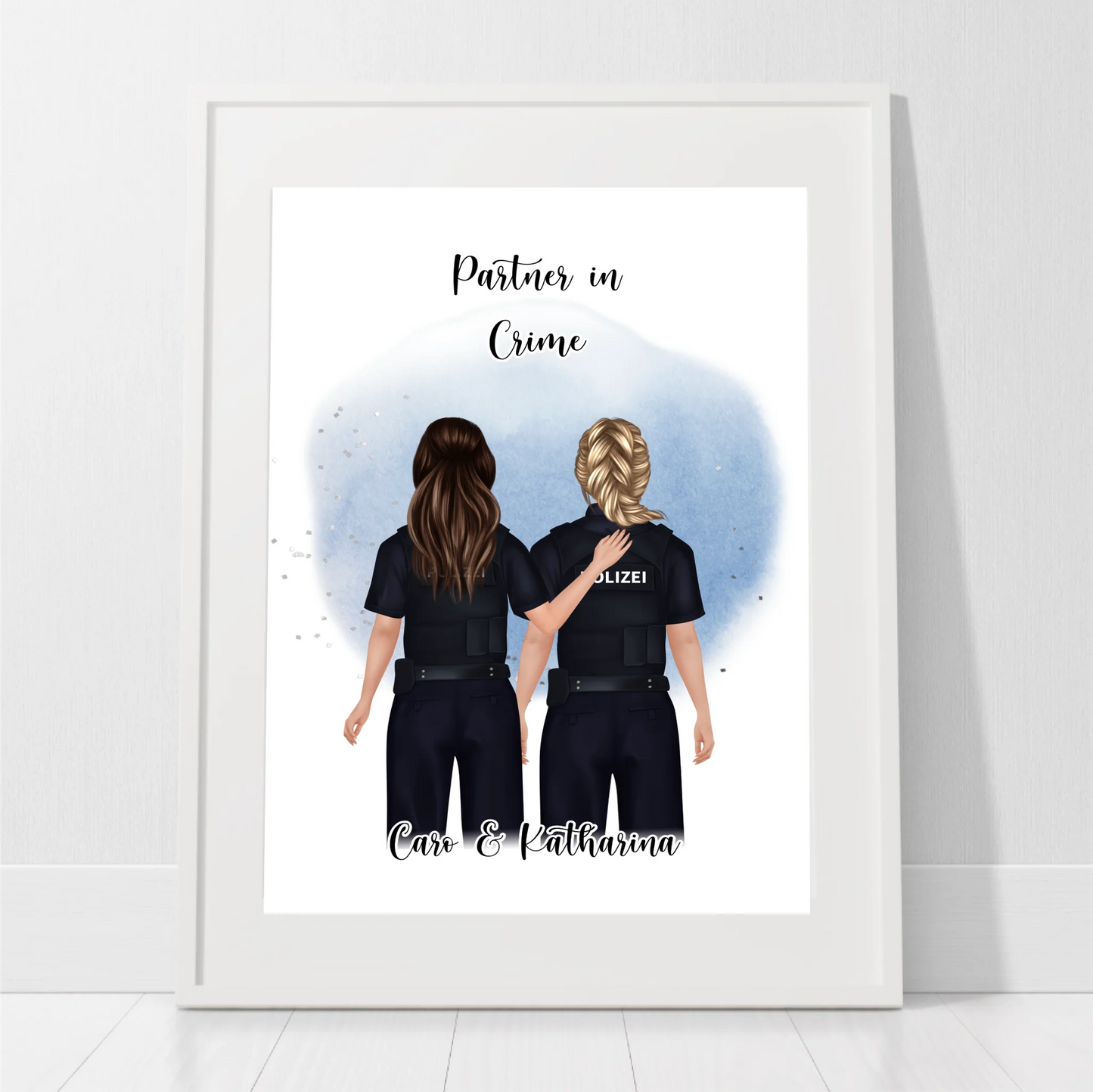 2-4 Polizistinnen Poster