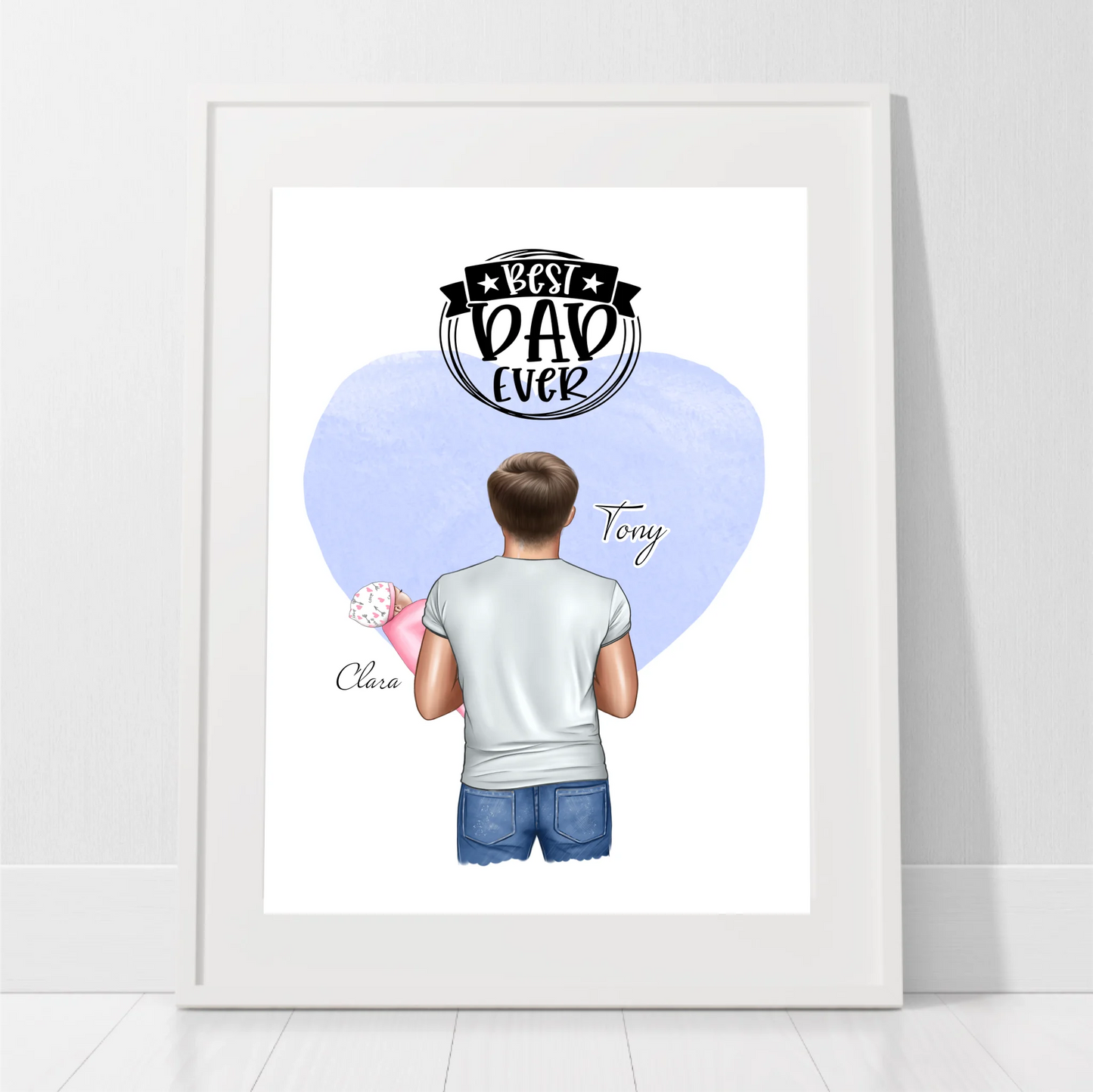 Papa & Baby Poster