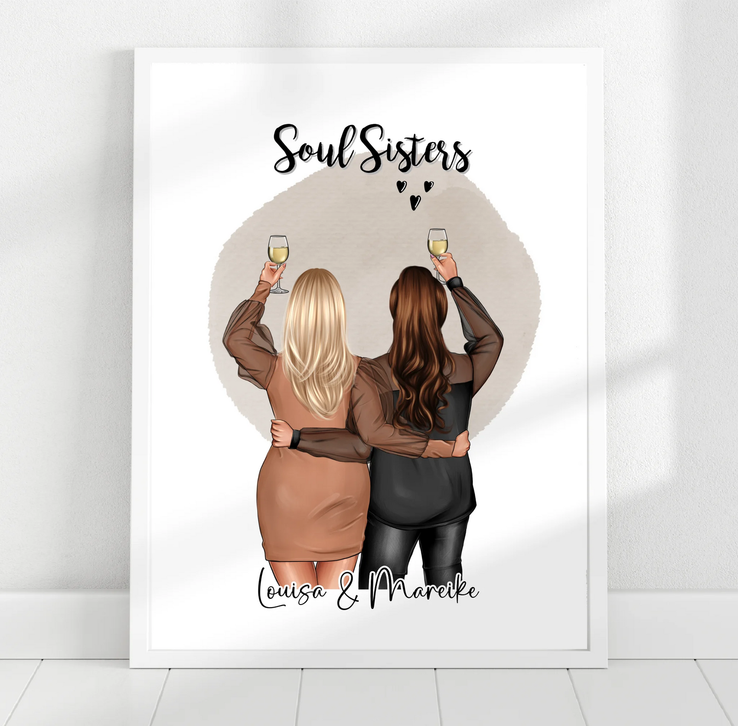 2-3 Plus size Freundinnen Poster