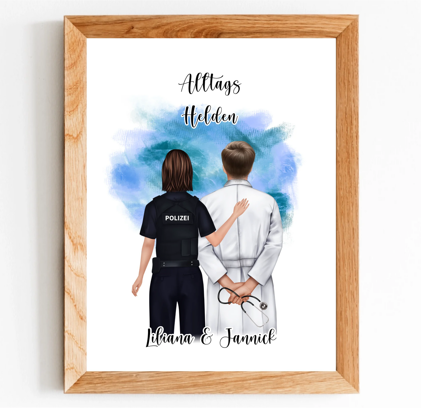 Polizei & Arzt Poster