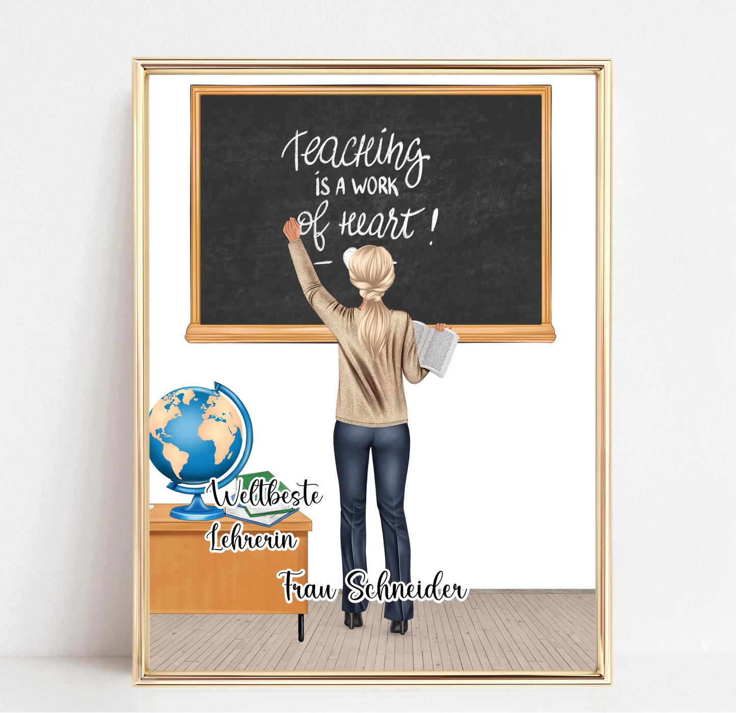 Lehrerin Poster